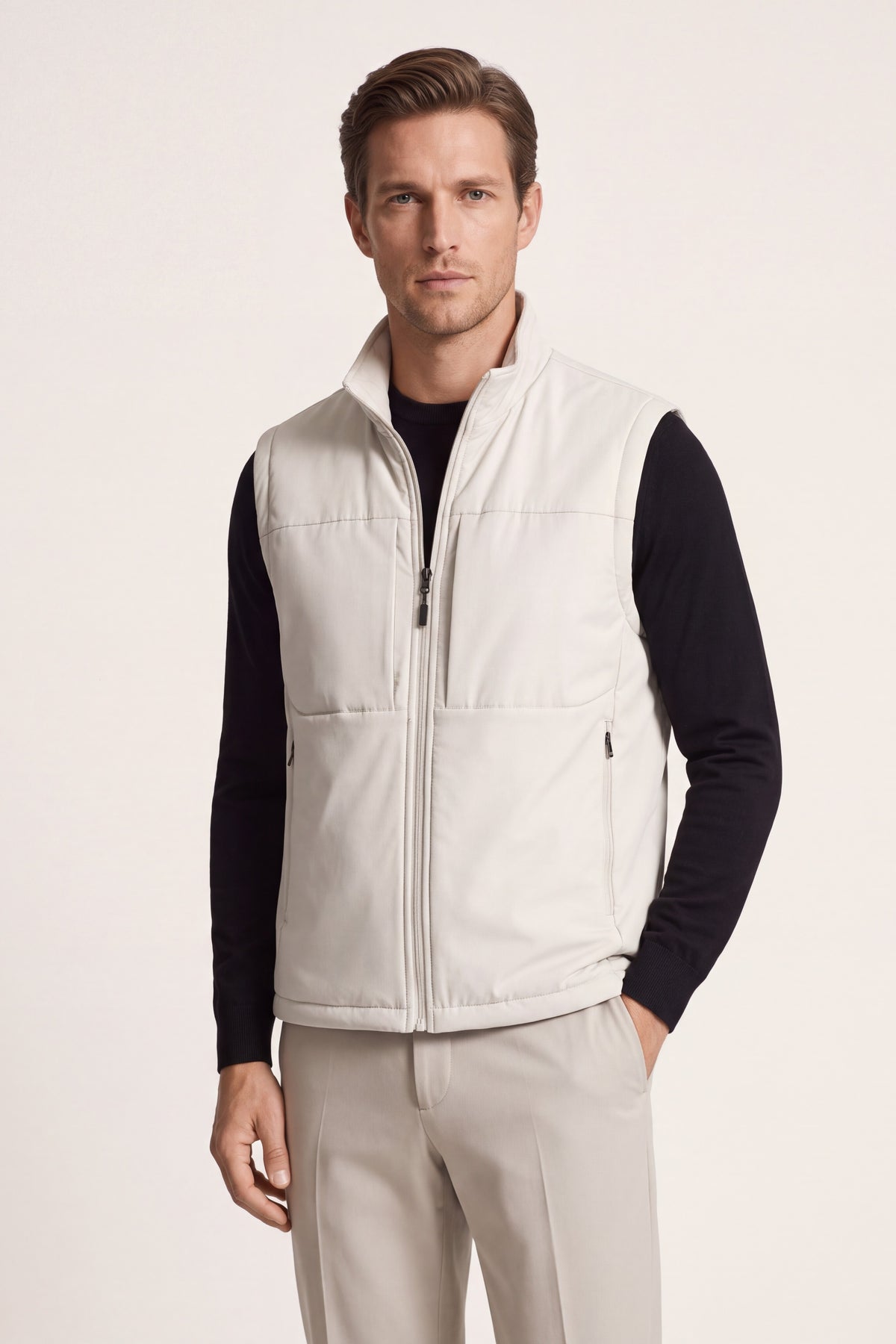Lodi Reversible Vest Off-White