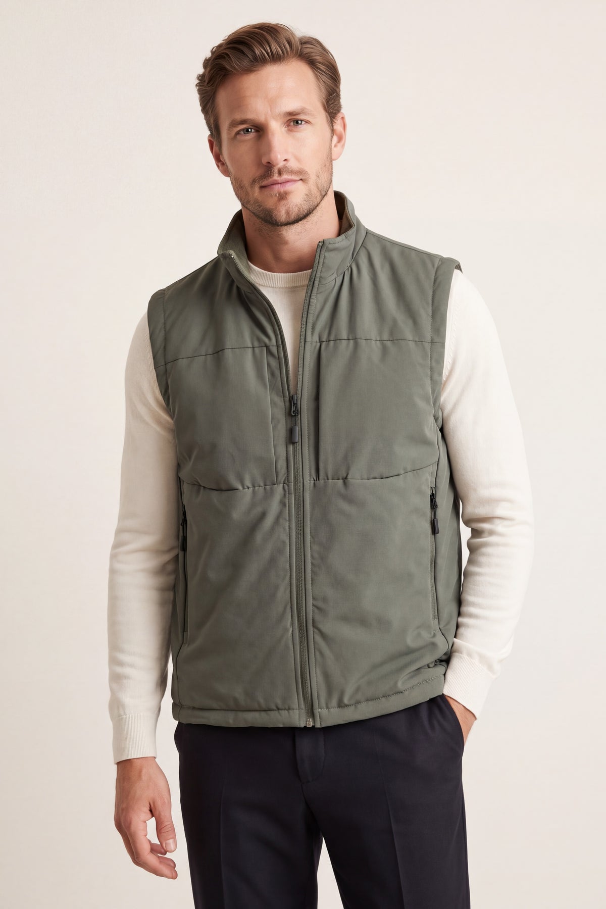 Lodi Reversible Vest Olive