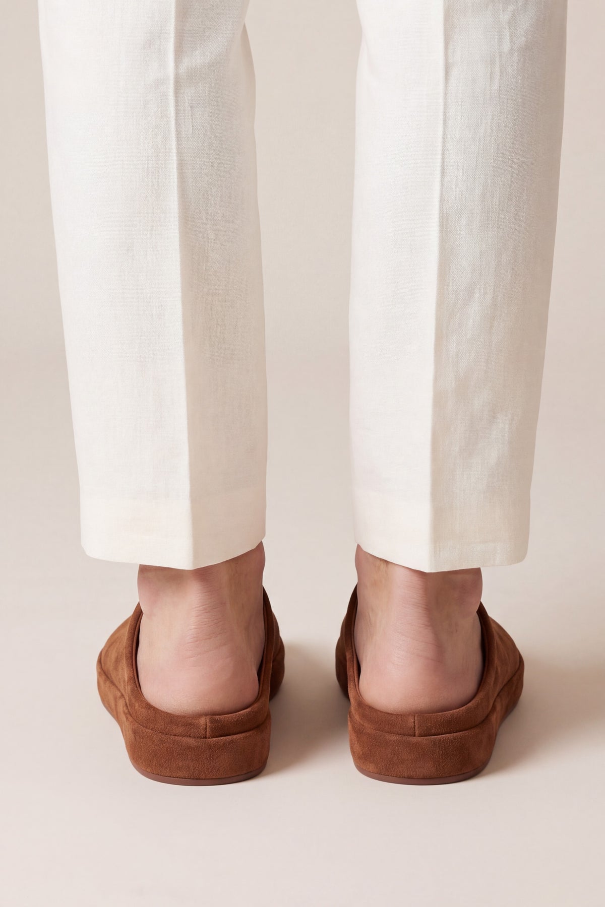 Perugia Suede Mule Tan