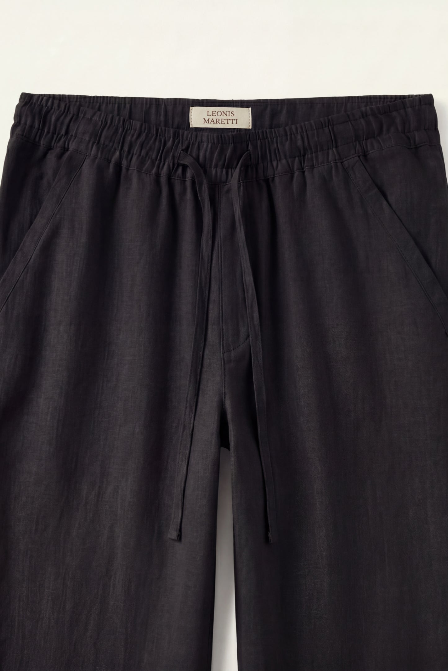 Sestri Tencel Drawstring Trouser Black