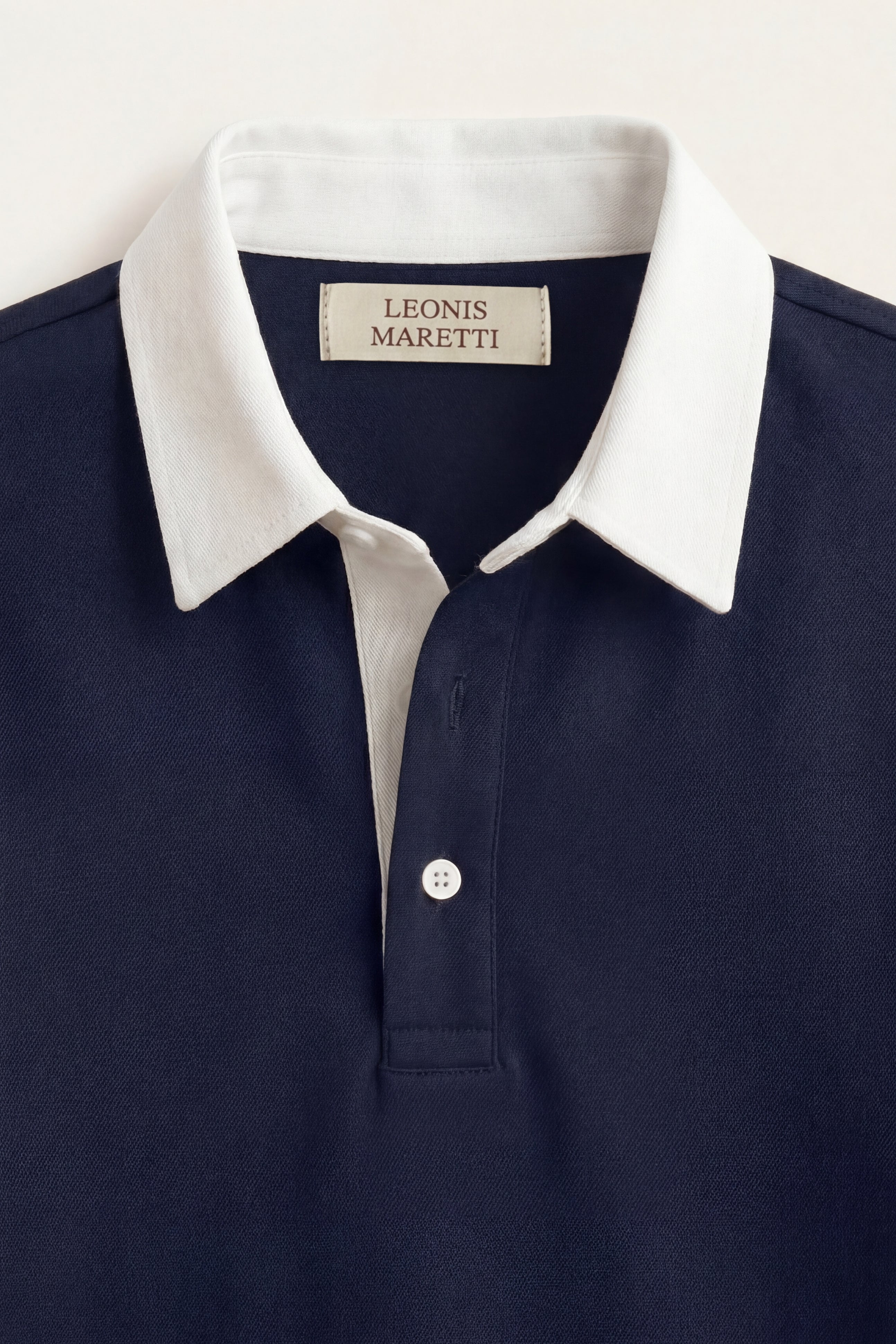 Valerio Polo Knit Navy
