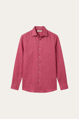 Silano Linen Shirt Pink