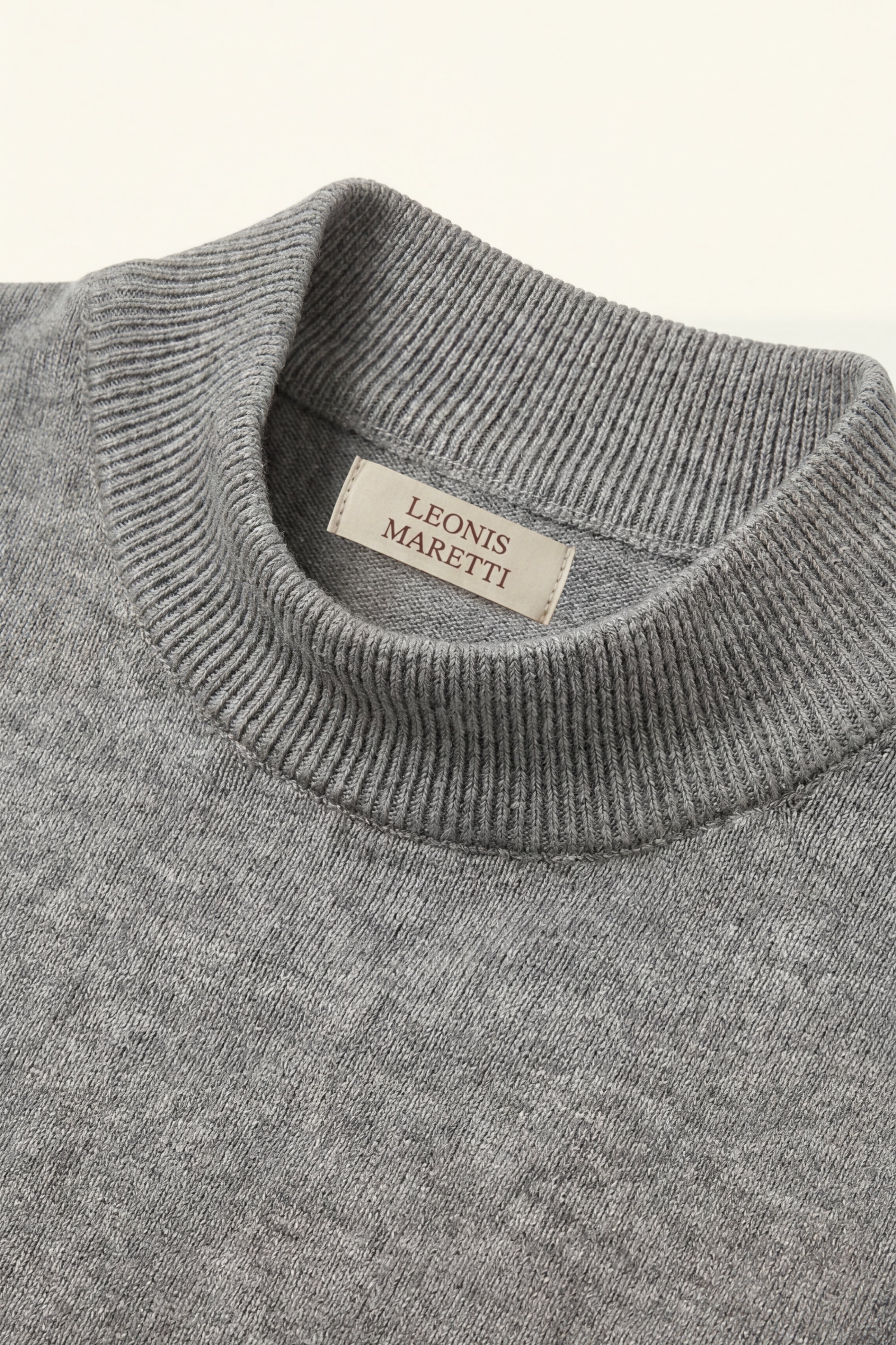 Aurora Cashmere T-Shirt Light Grey