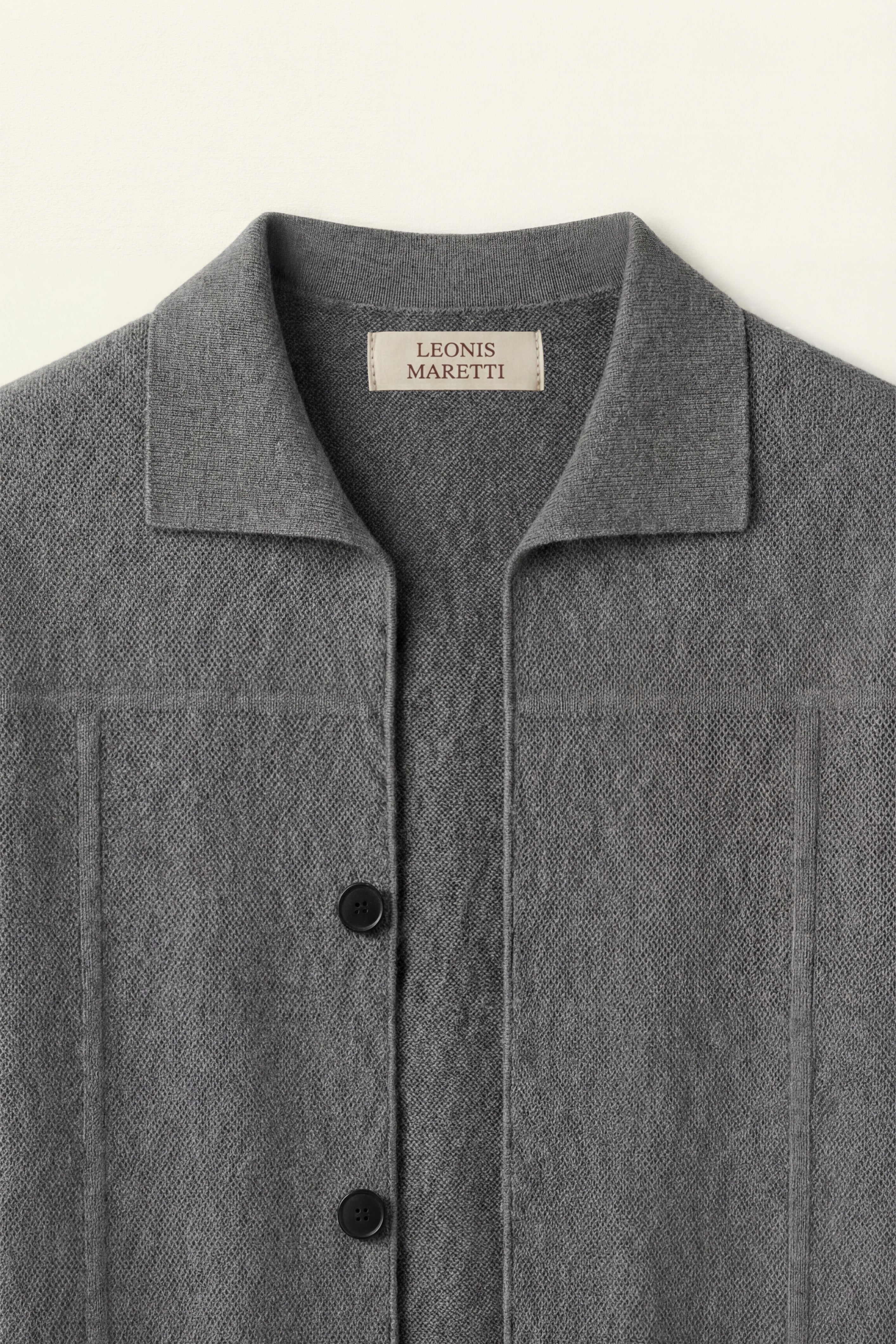 Valero Cashmere Cardigan Graphite