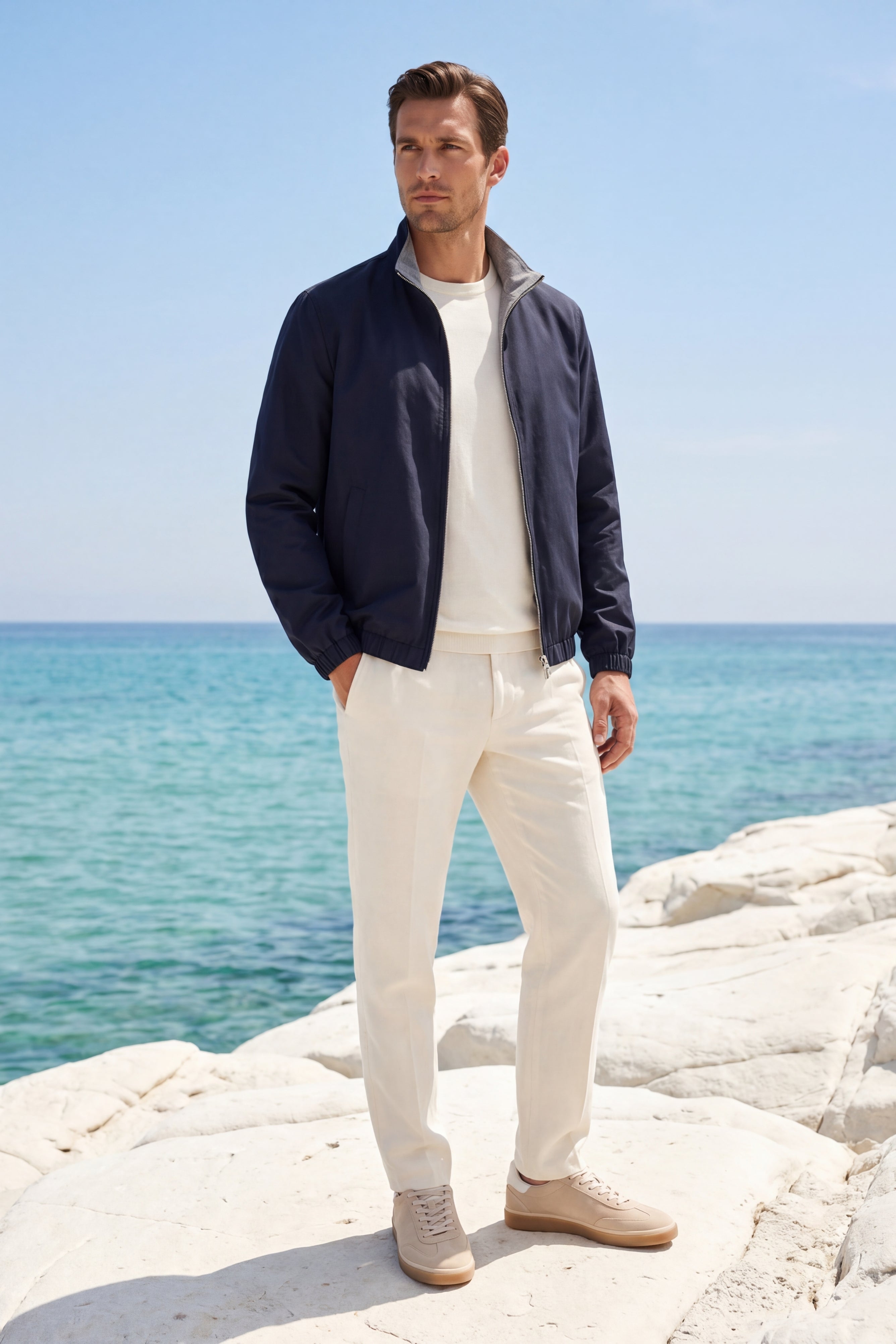 Maretti Reverso Jacket Navy