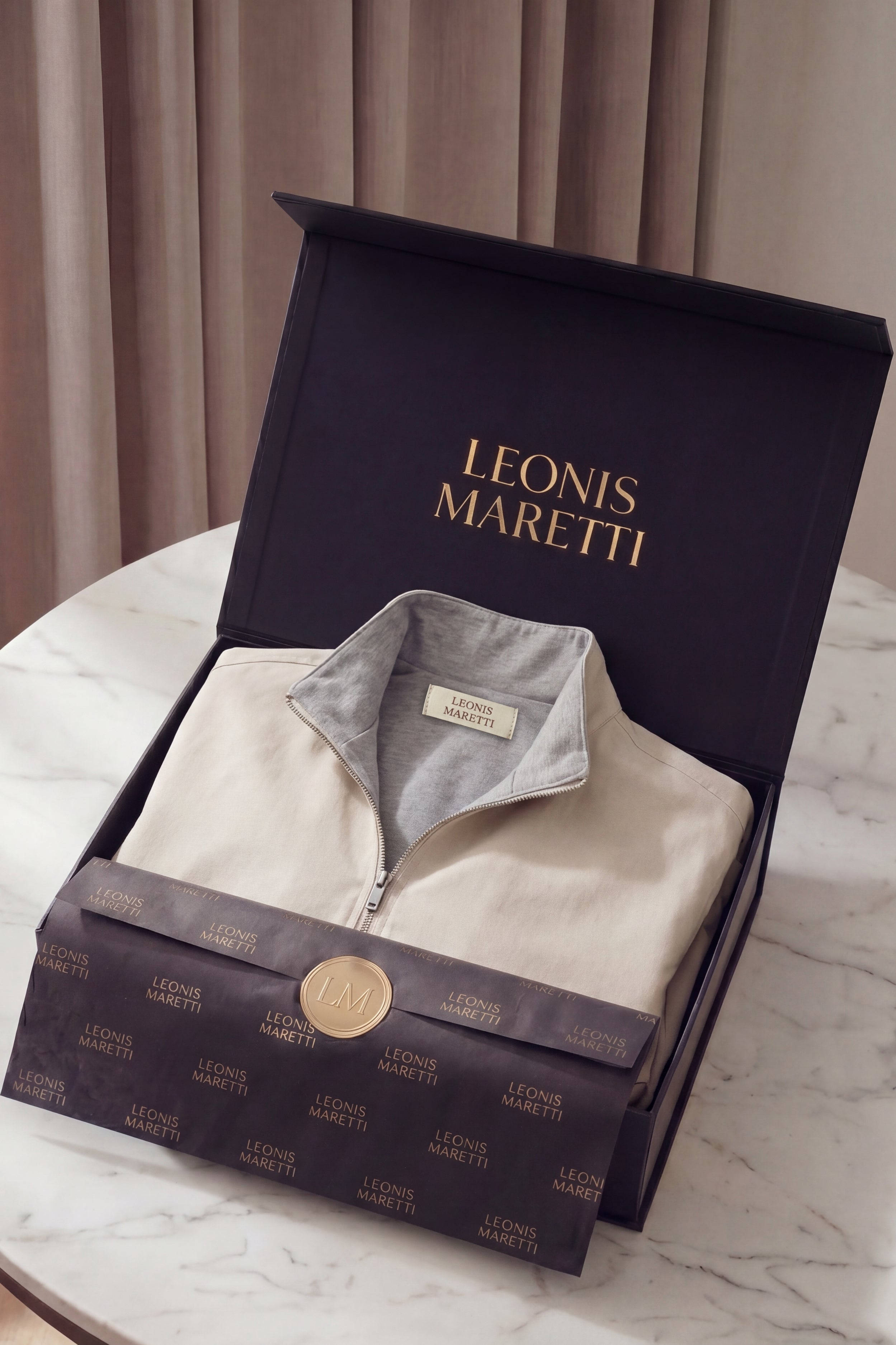 Maretti Reverso Jacket Ivory