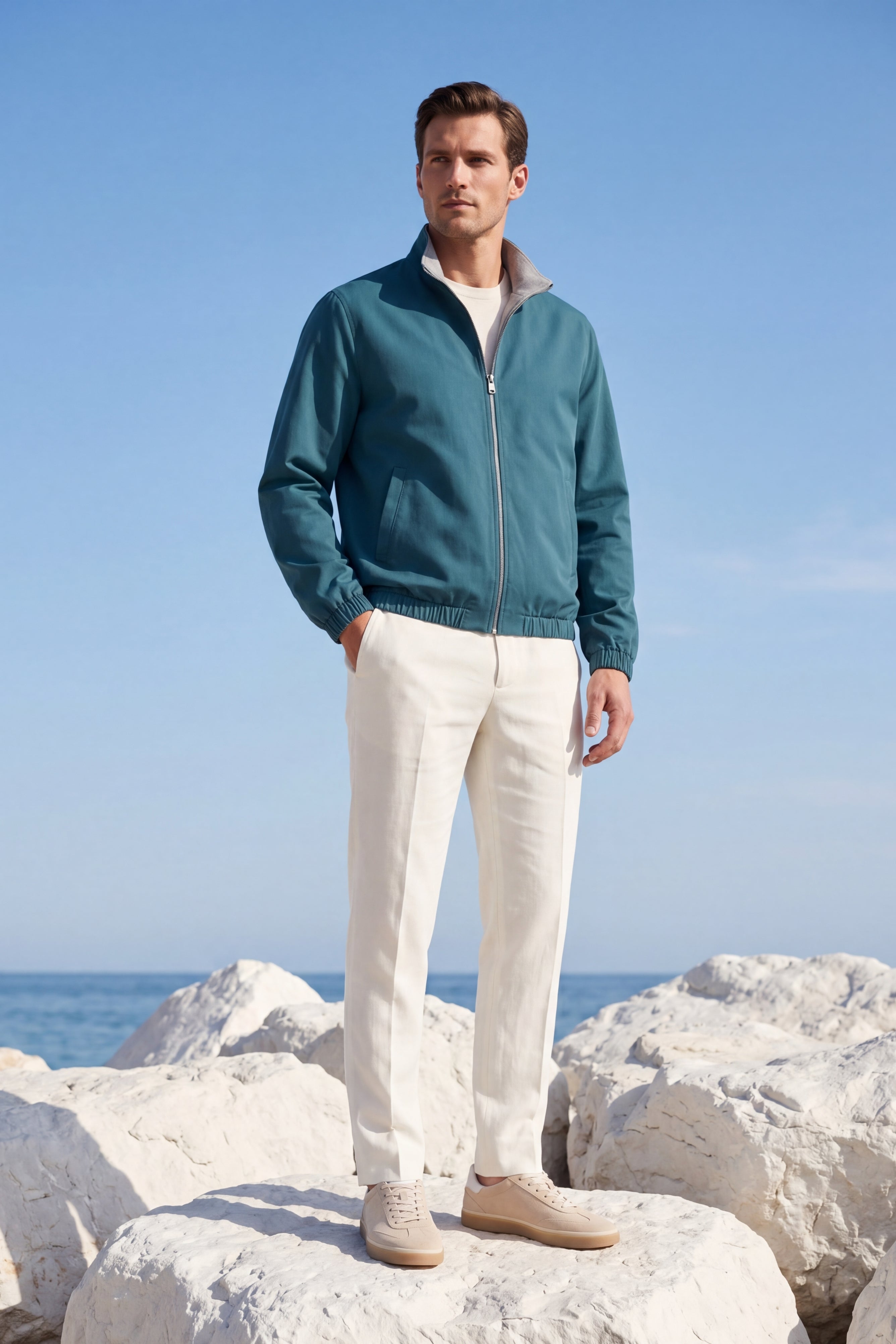Maretti Reverso Jacket Teal