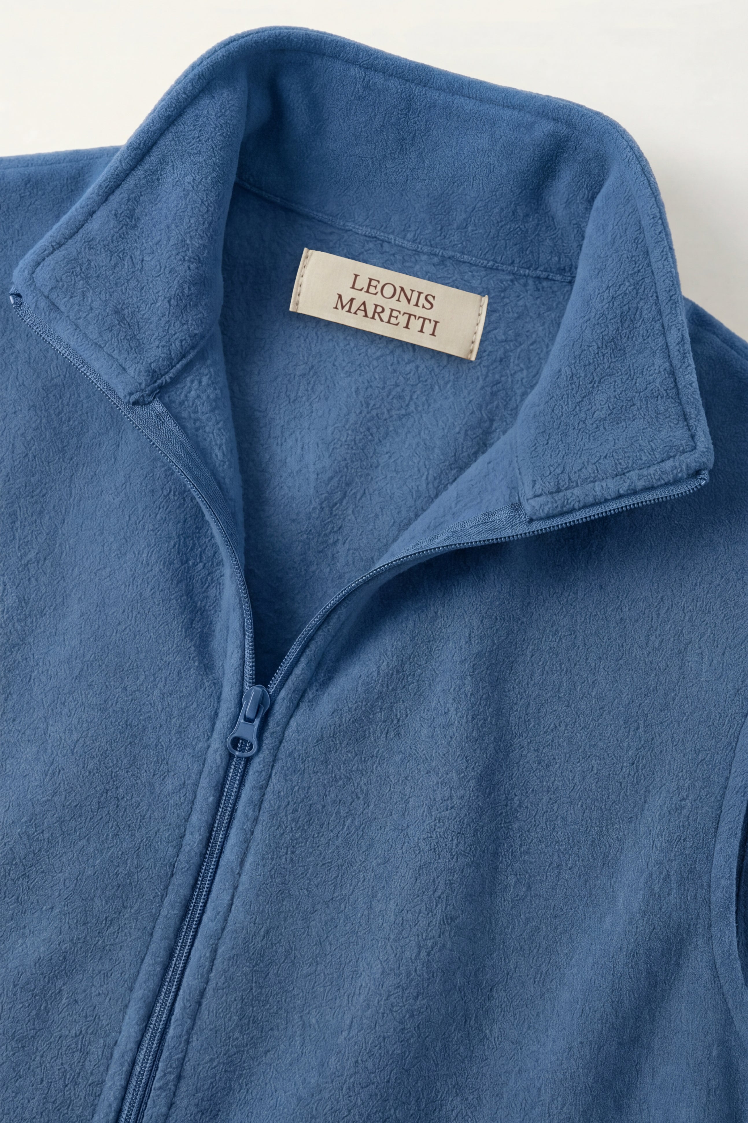 Bormio Zip Fleece Vest Royal Blue