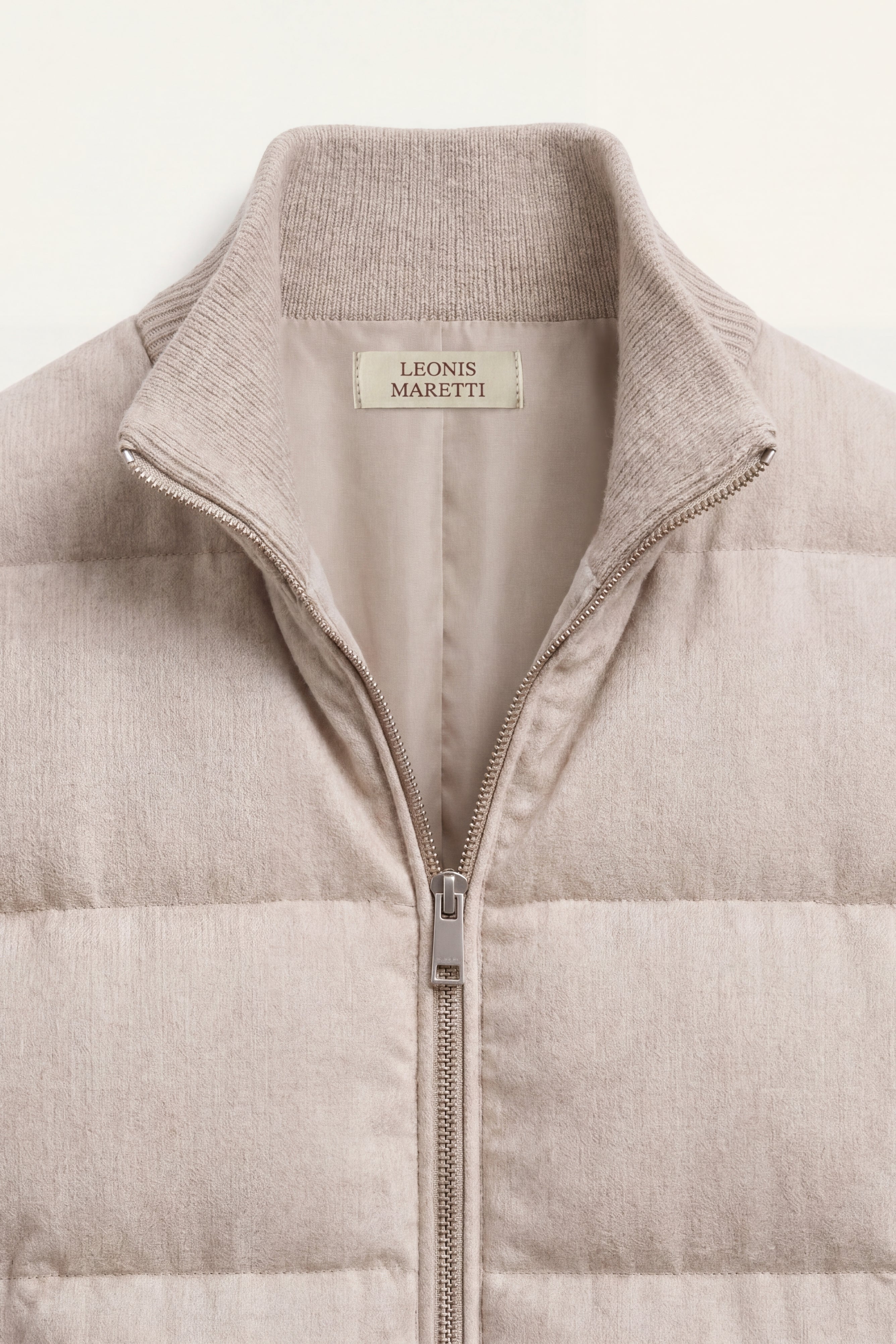 Enea Quilted Knit Jacket Ivory