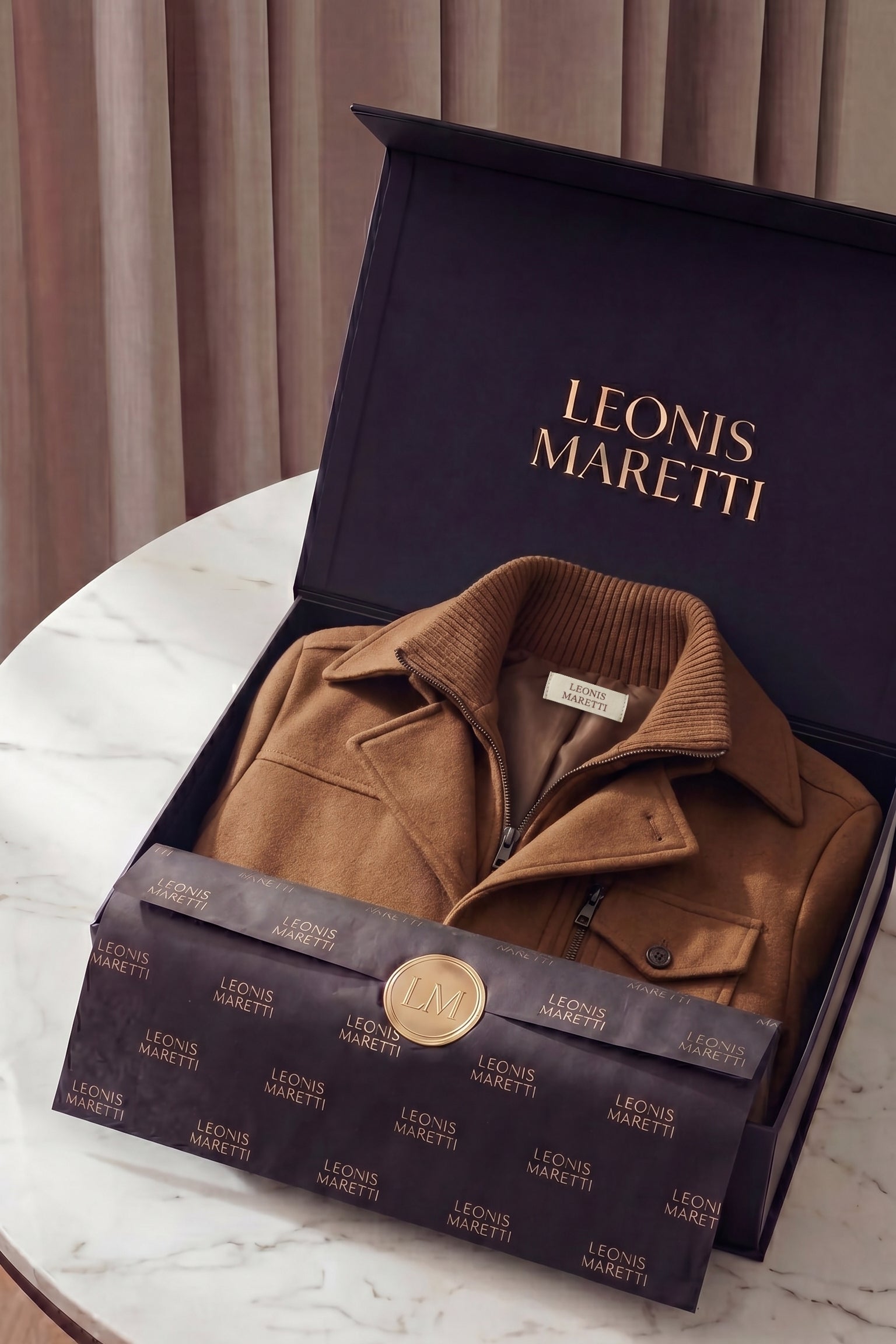 Melvin Field Coat Orange
