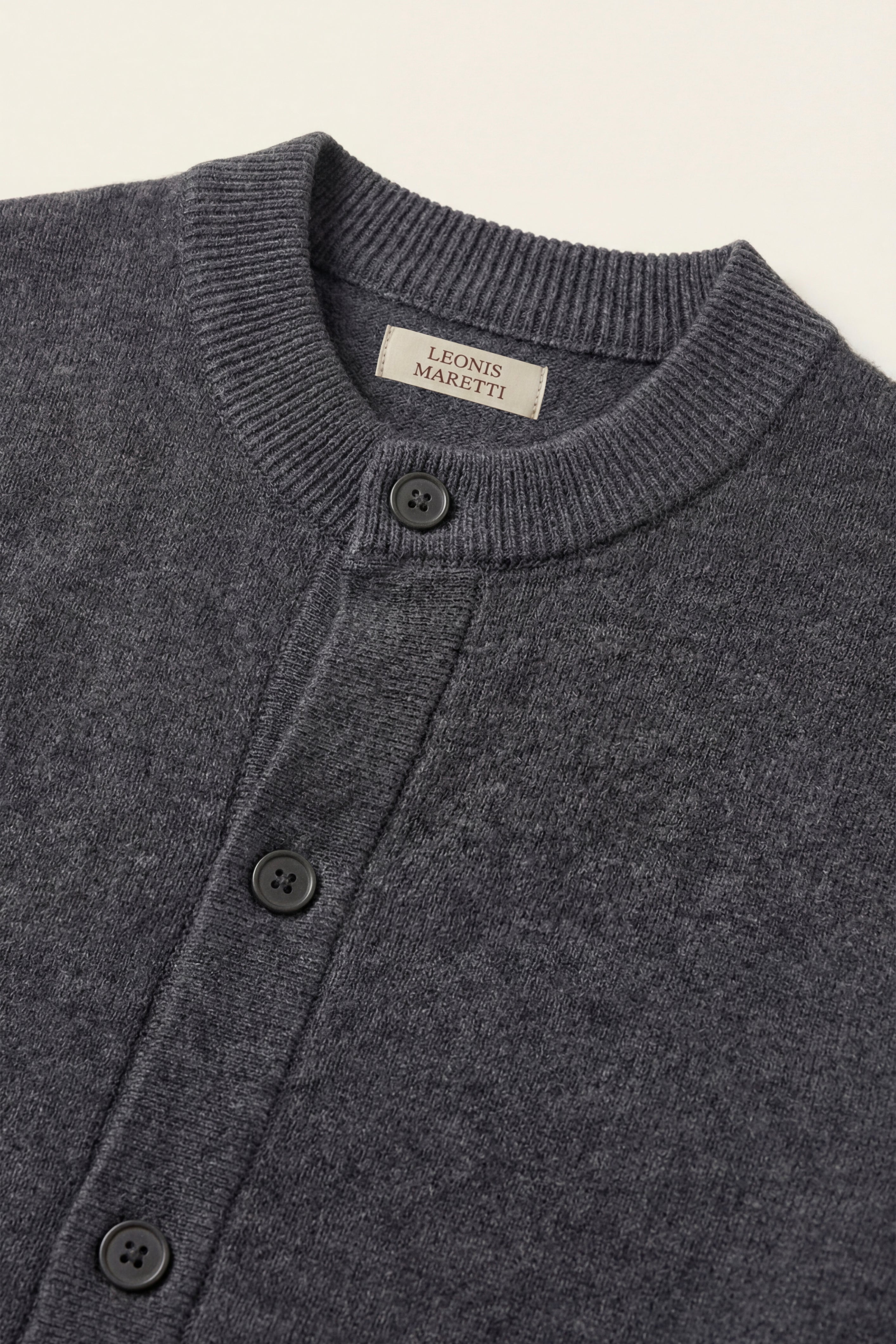Arlino Buttoned Set Dark Grey