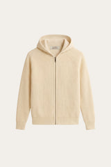 Amalfi Merino Hooded Sweater Beige