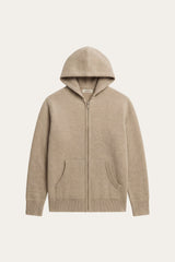 Tavole Hooded Zip Taupe