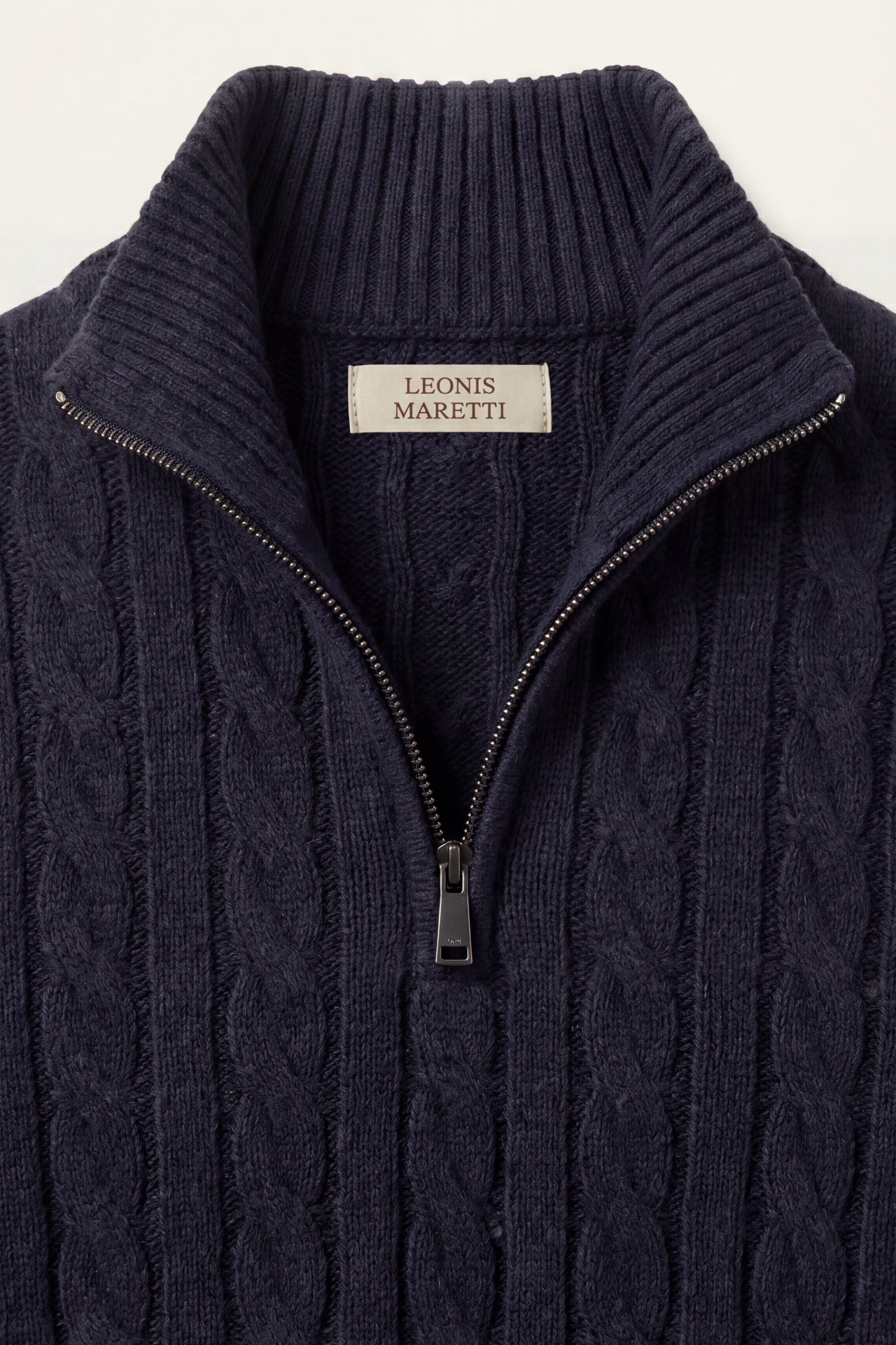 Medici Cable Knit Navy