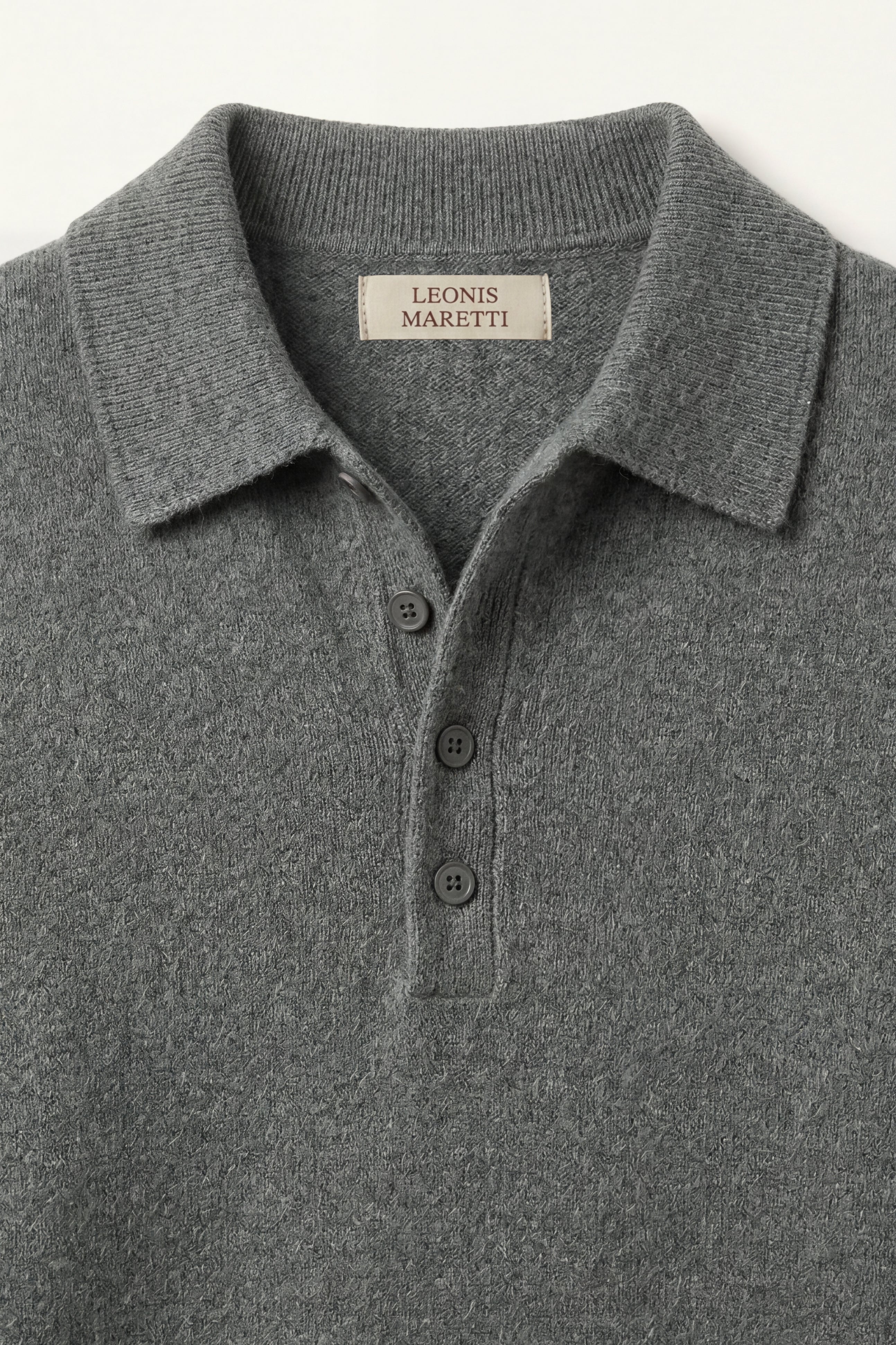 Alessandro Merino Polo Knit Mist Green