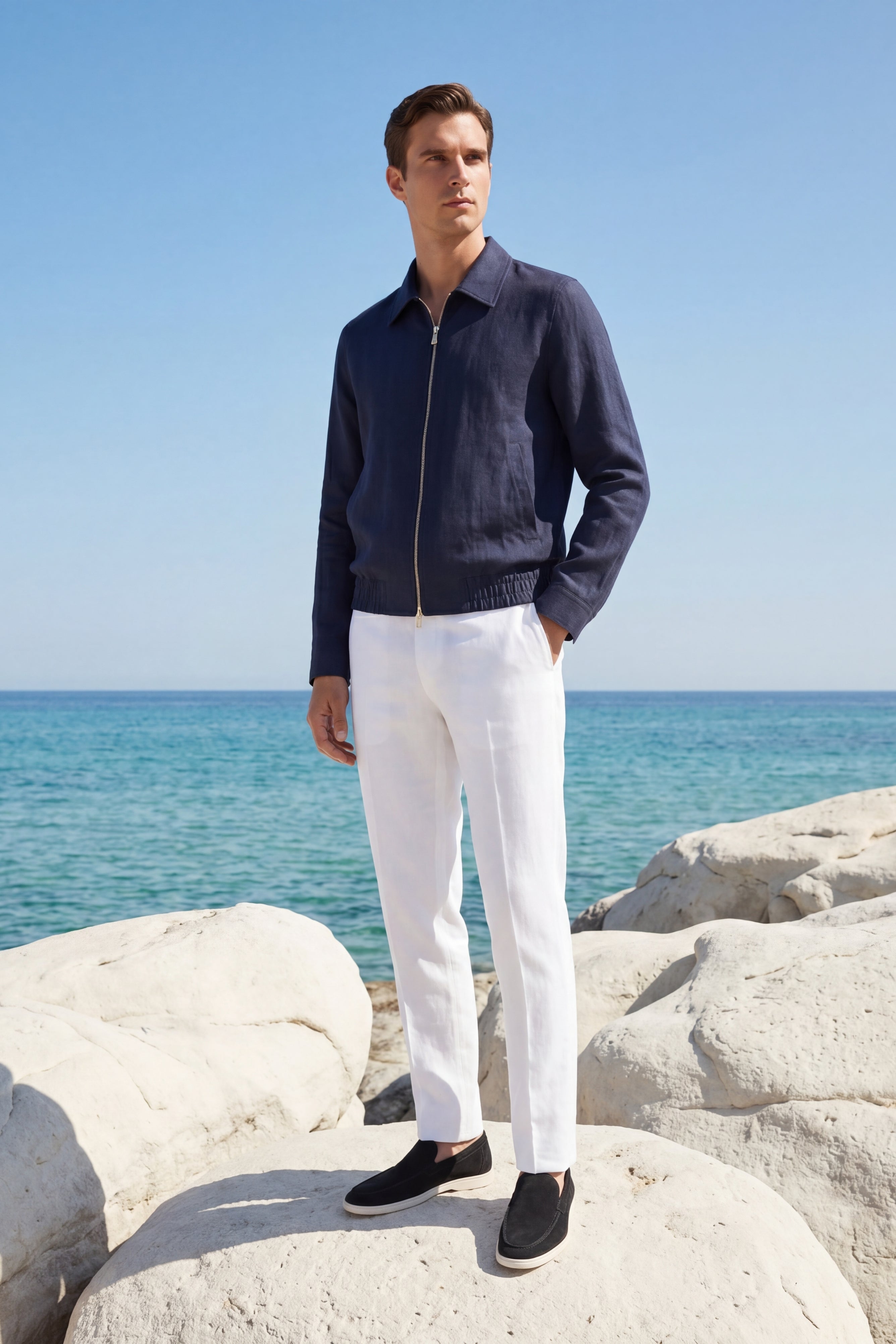 Virello Spring Jacket Navy