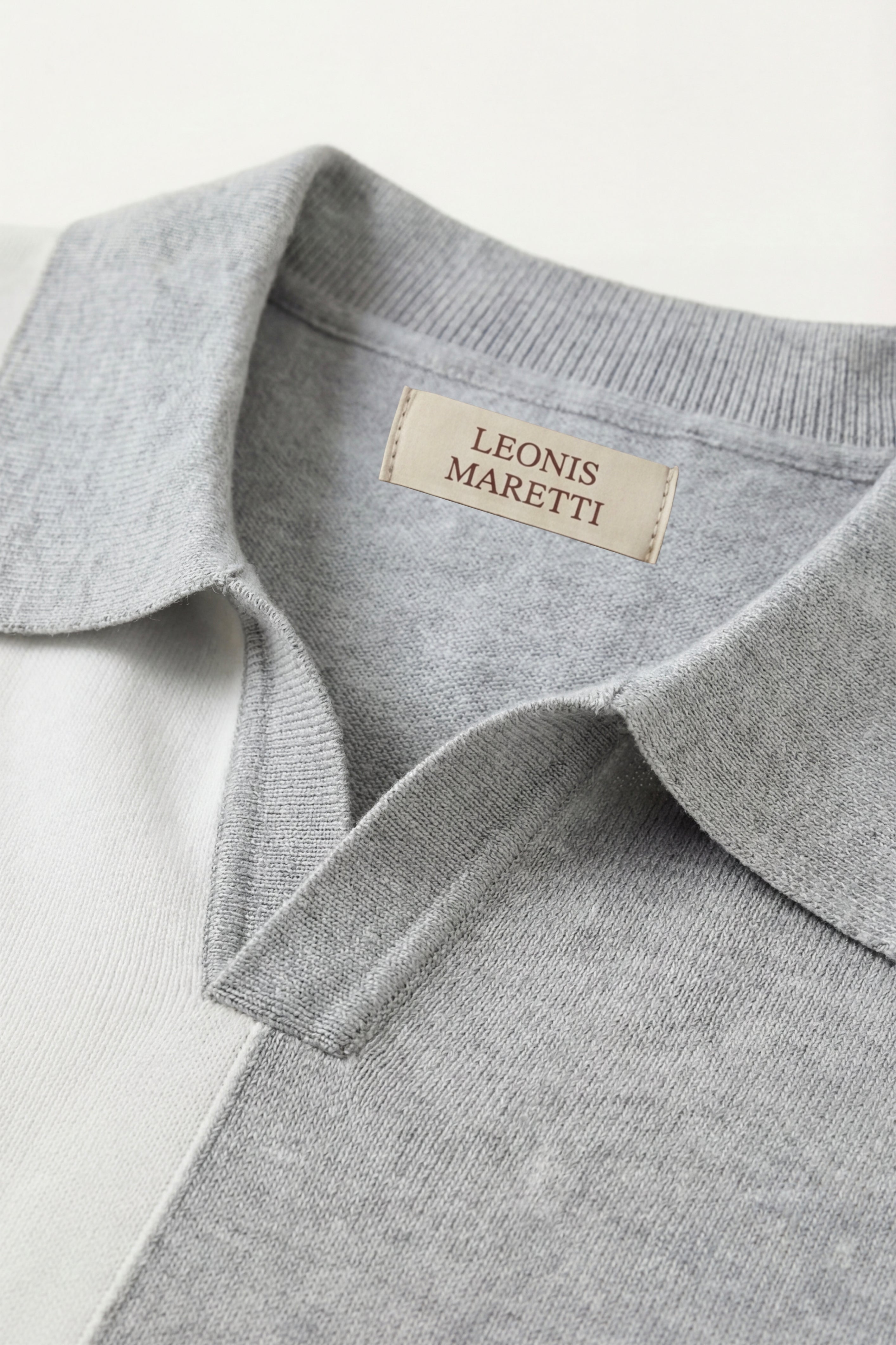 Valtero Colorblock Polo Grey