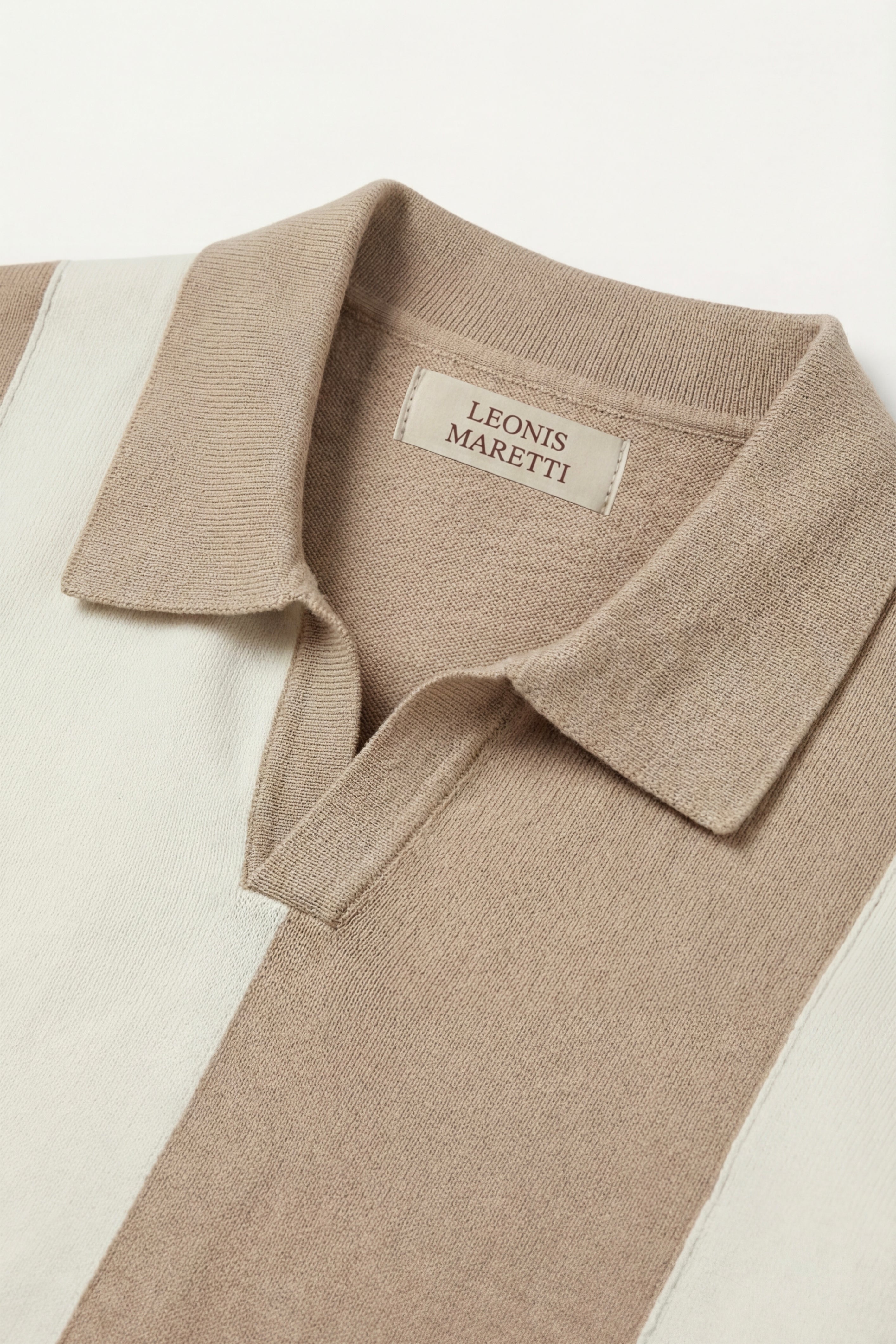 Valtero Colorblock Polo Khaki