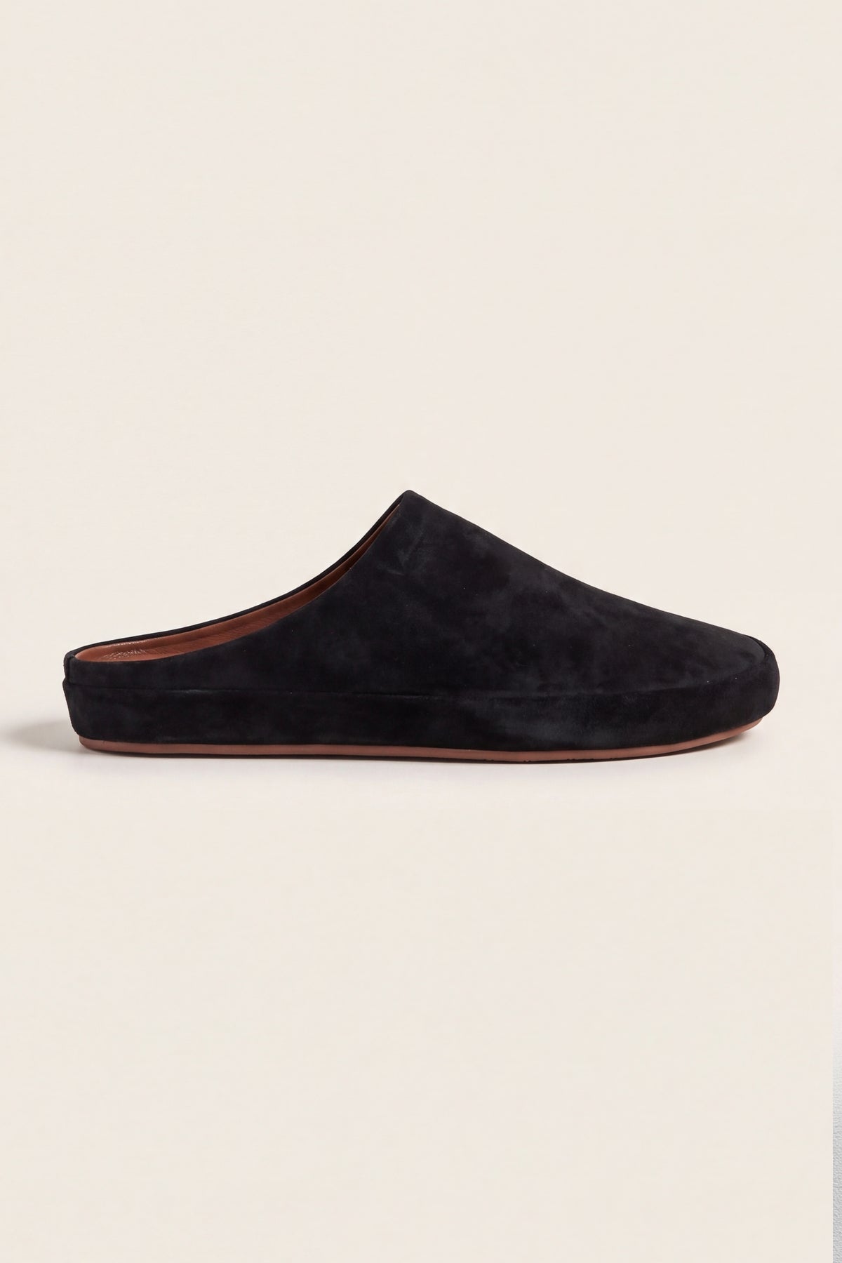 Perugia Suede Mule Black