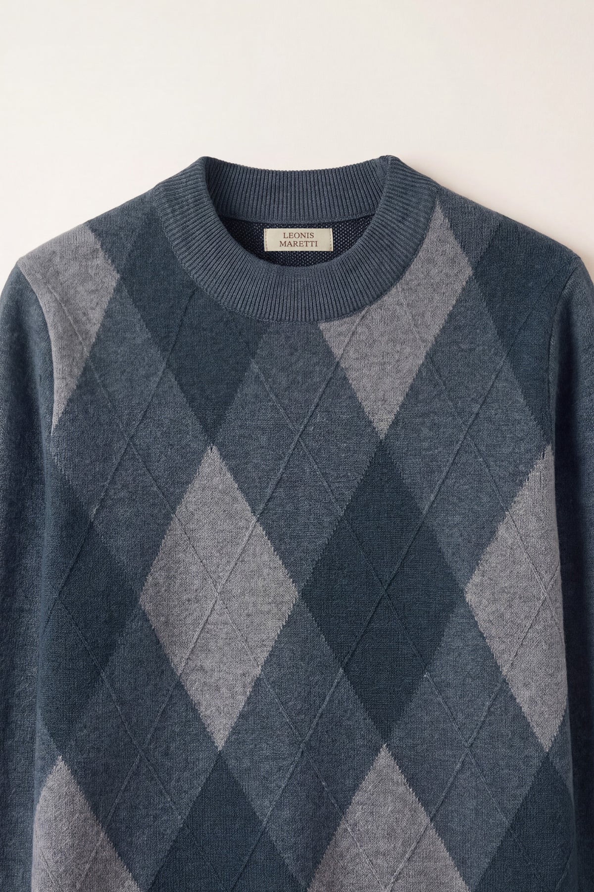 Pavia Argyle Crewneck Teal