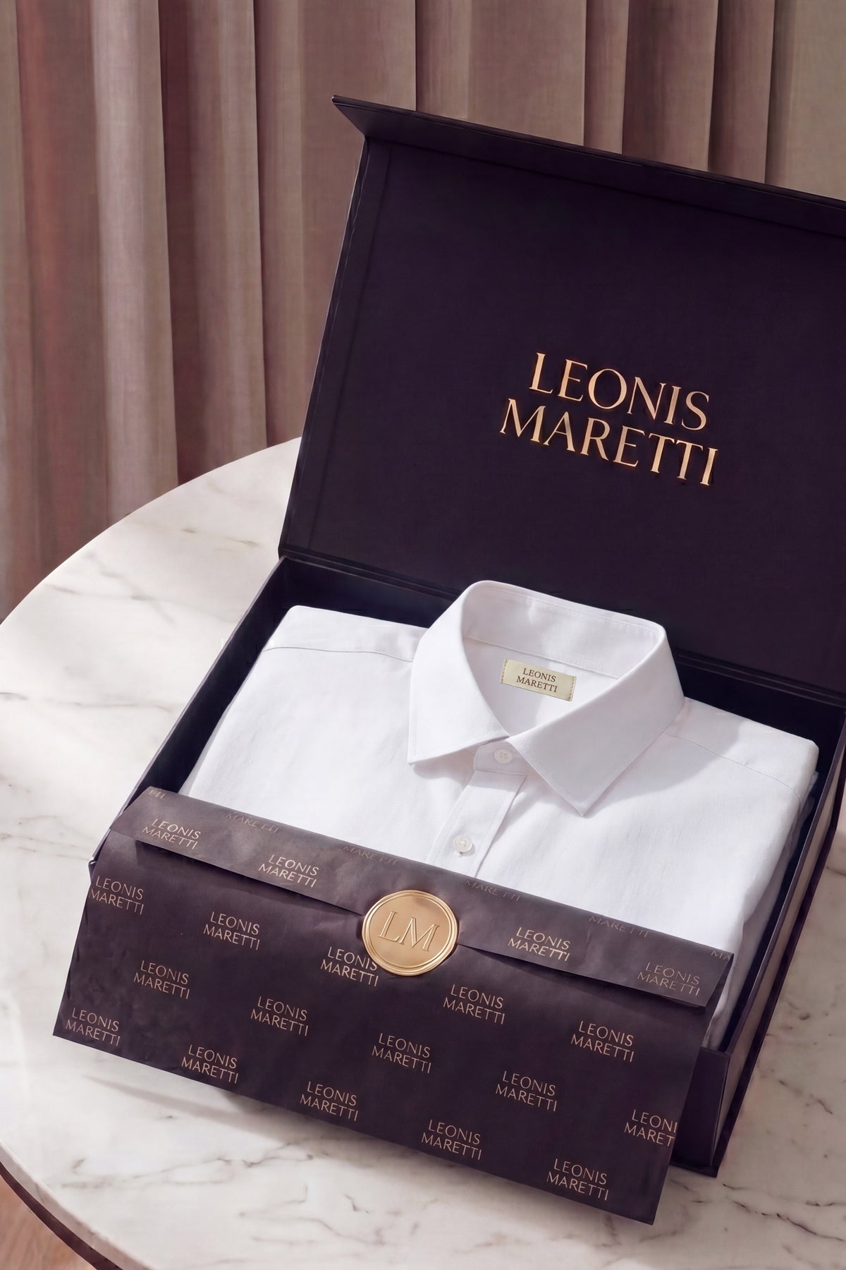 Ragusa Cotton Dress Shirt White