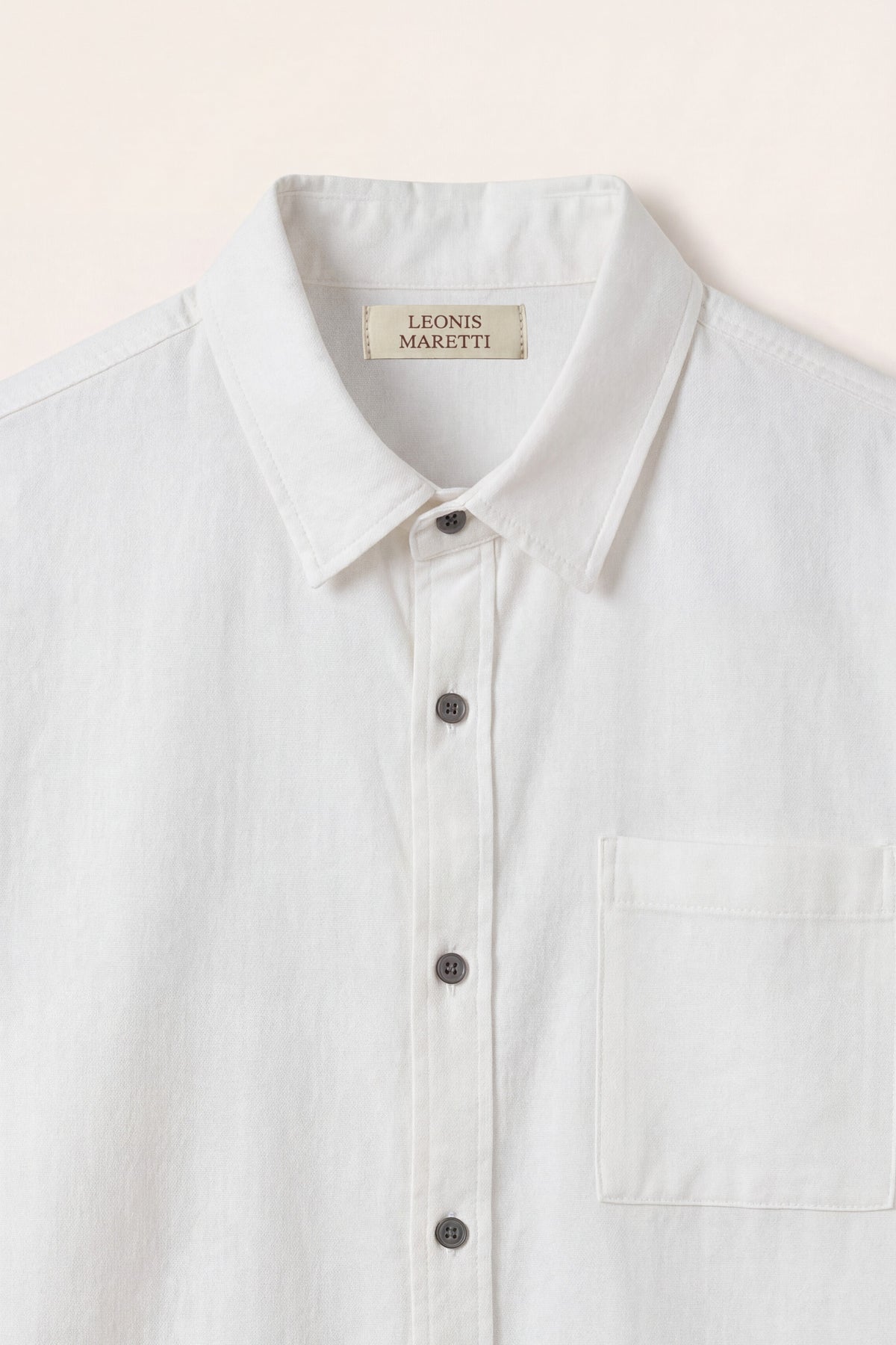 Spoleto Cotton Overshirt White