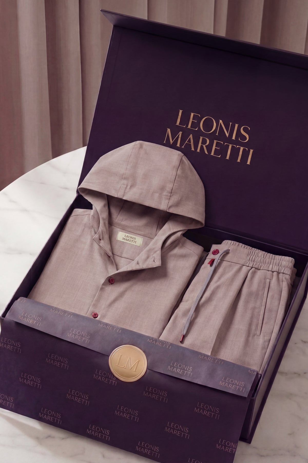 Tivoli Cotton Lounge Set Mauve