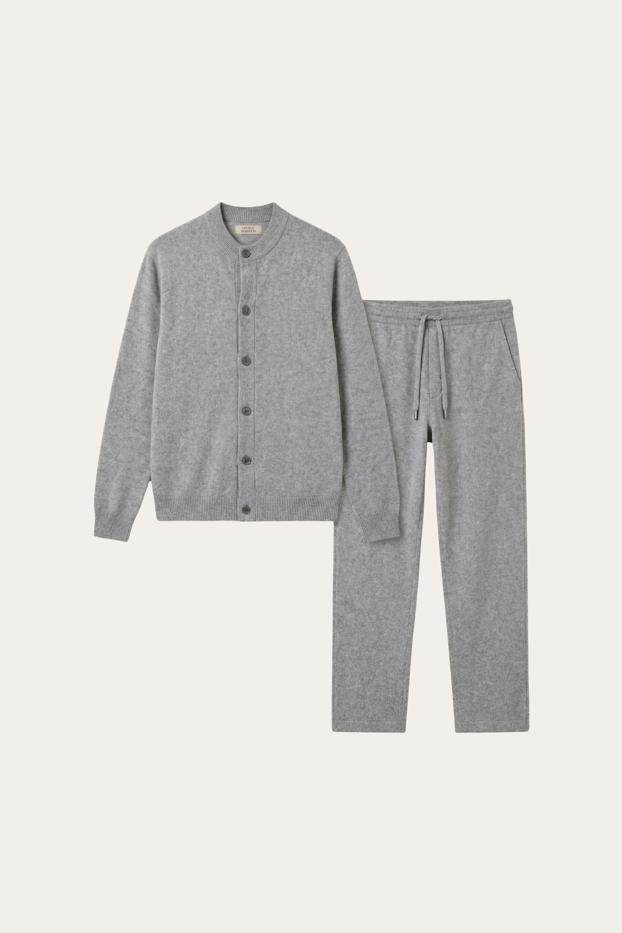 Arlino Buttoned Set Grey