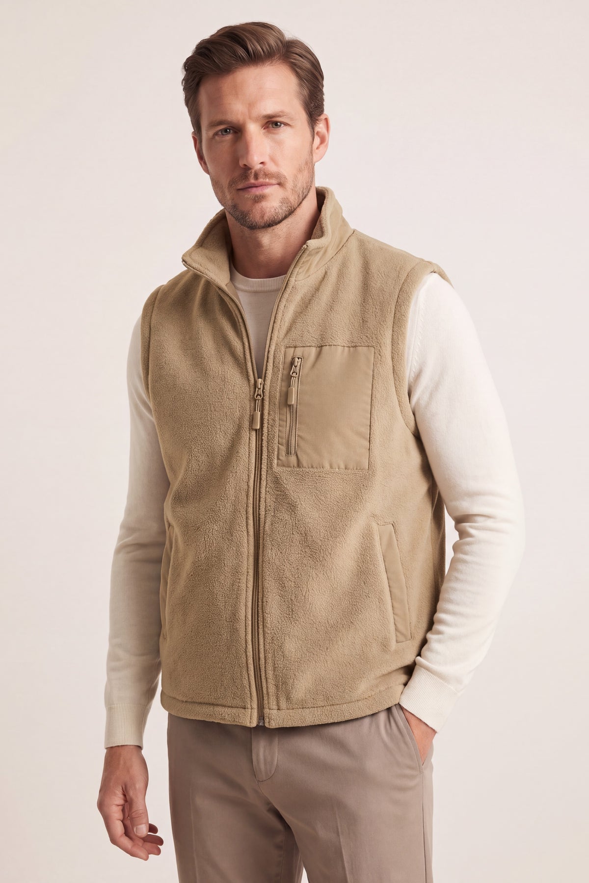 Lodi Reversible Vest Khaki