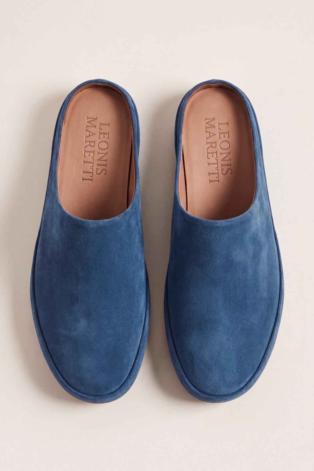 Perugia Suede Mule Blue