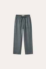 Novara Linen Pantalon Green