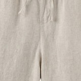 Rimini Linen Drawstring Shorts Beige