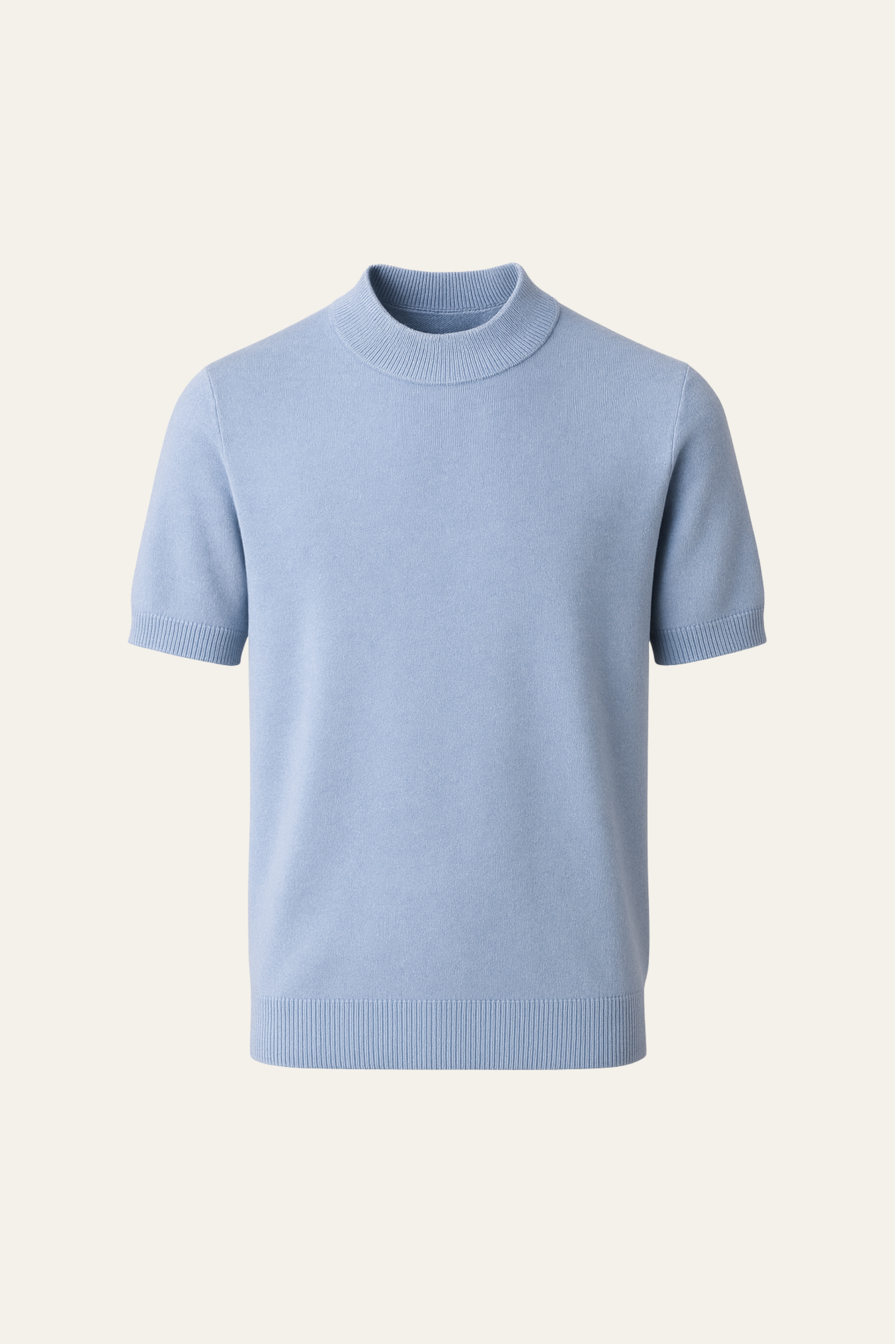 Lucerio Cashmere T-Shirt Light Blue