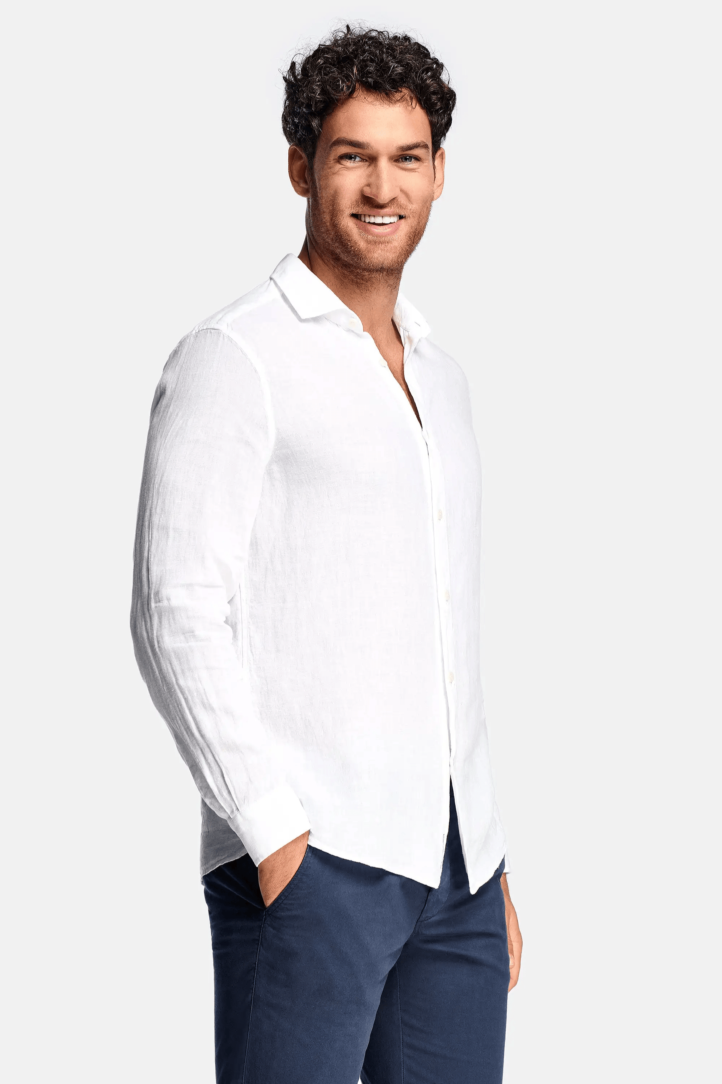 Linen Shirt White