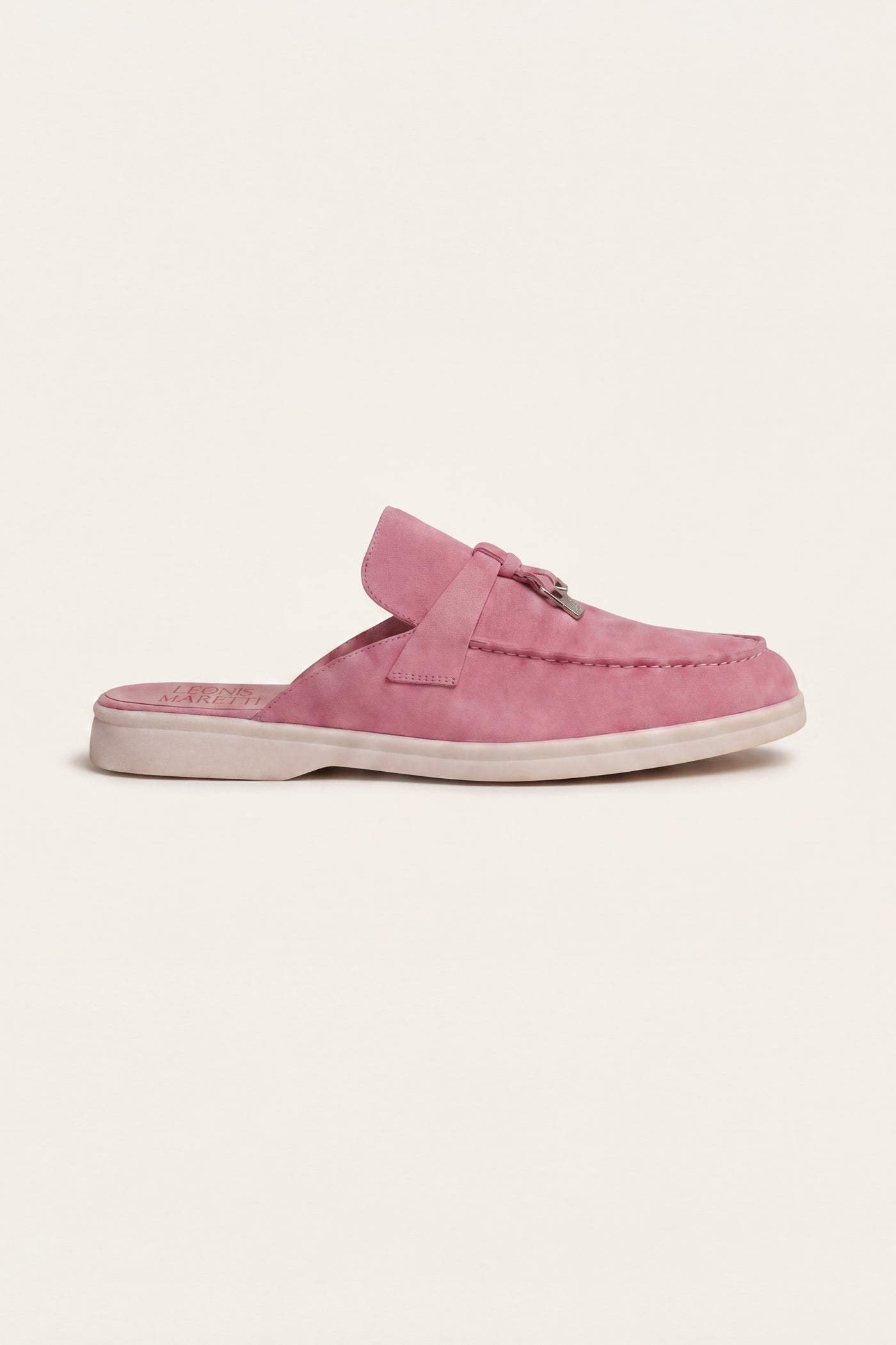 Maretti Buckle Mule Pink