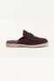 Maretti Buckle Mule Burgundy