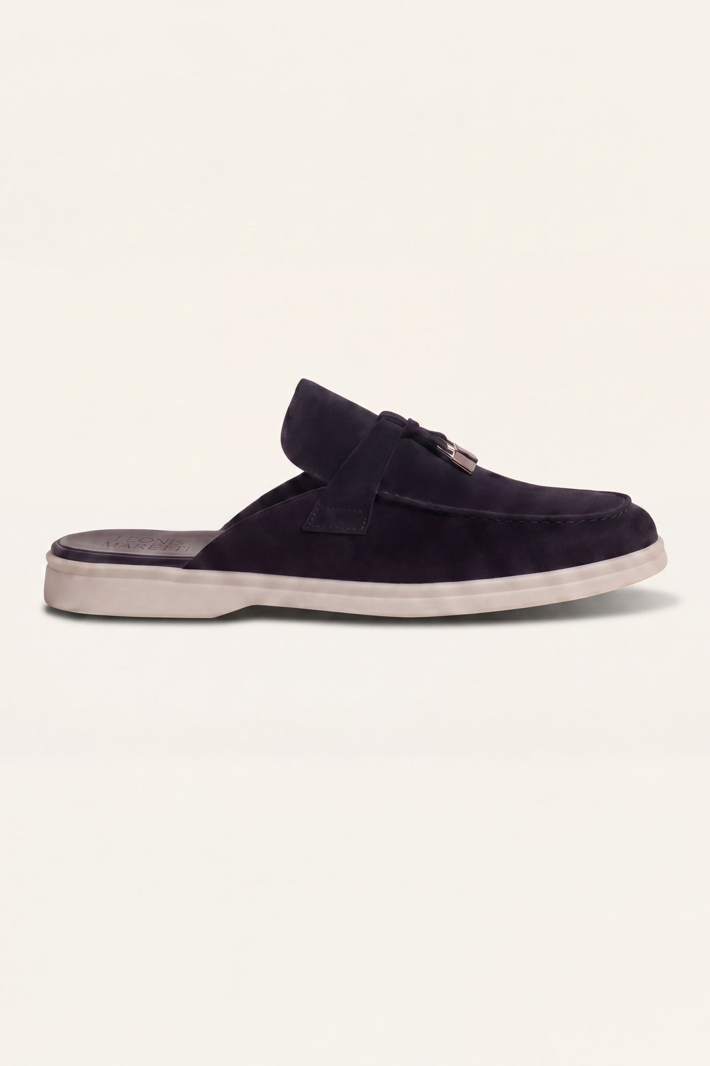 Maretti Buckle Mule Black