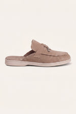 Maretti Buckle Mule Beige