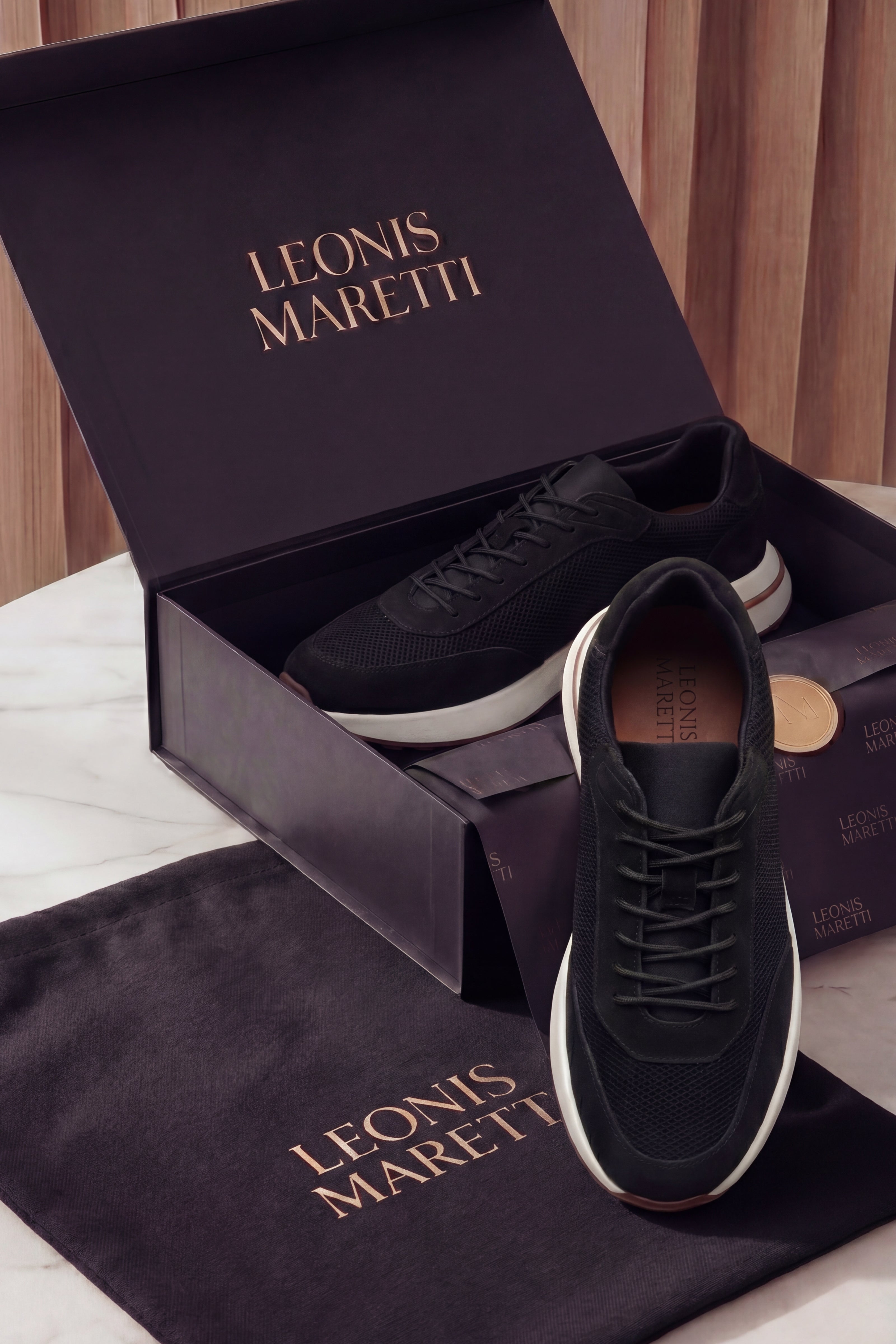 Rivaro Mesh Sneaker Black