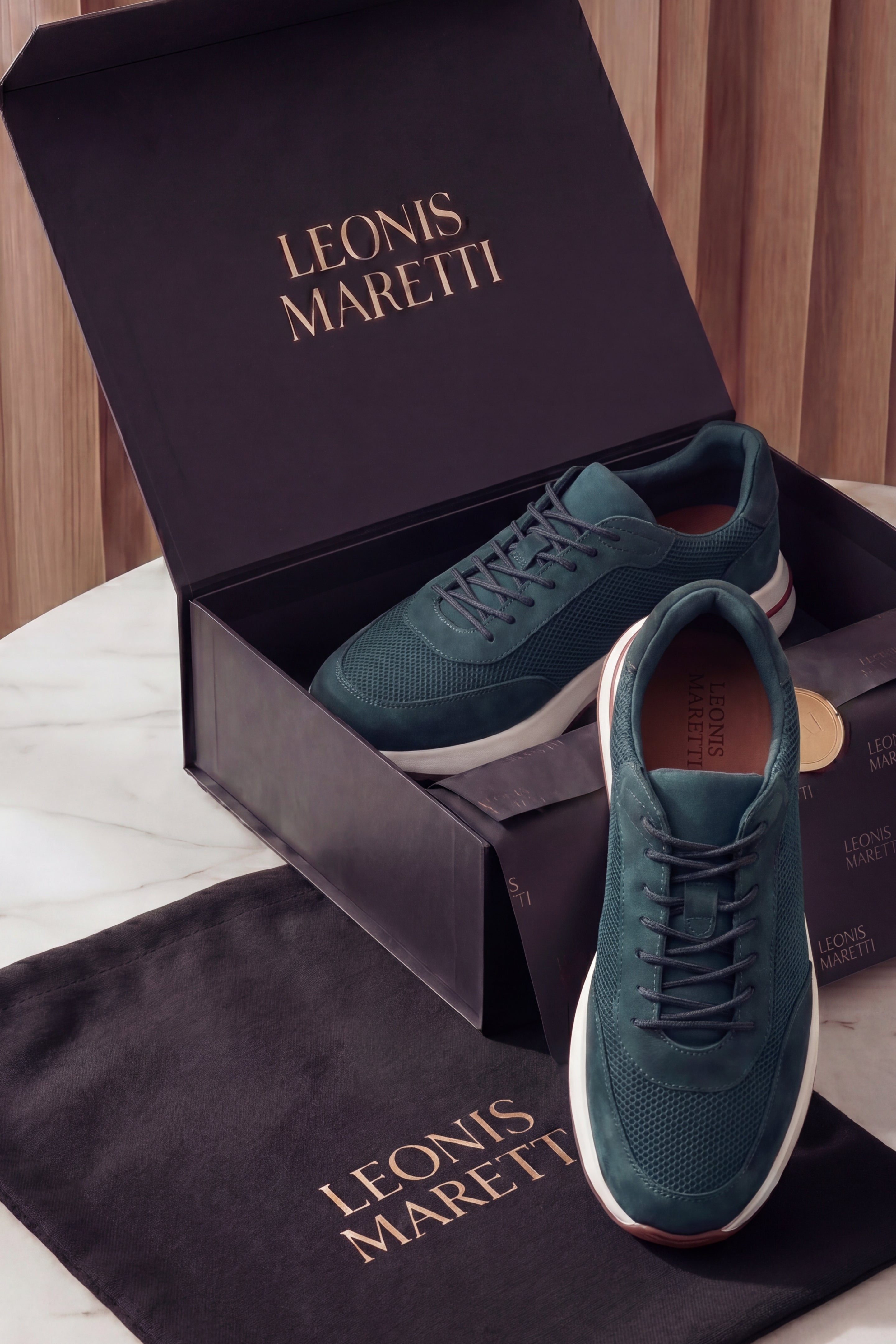 Rivaro Mesh Sneaker Turquoise
