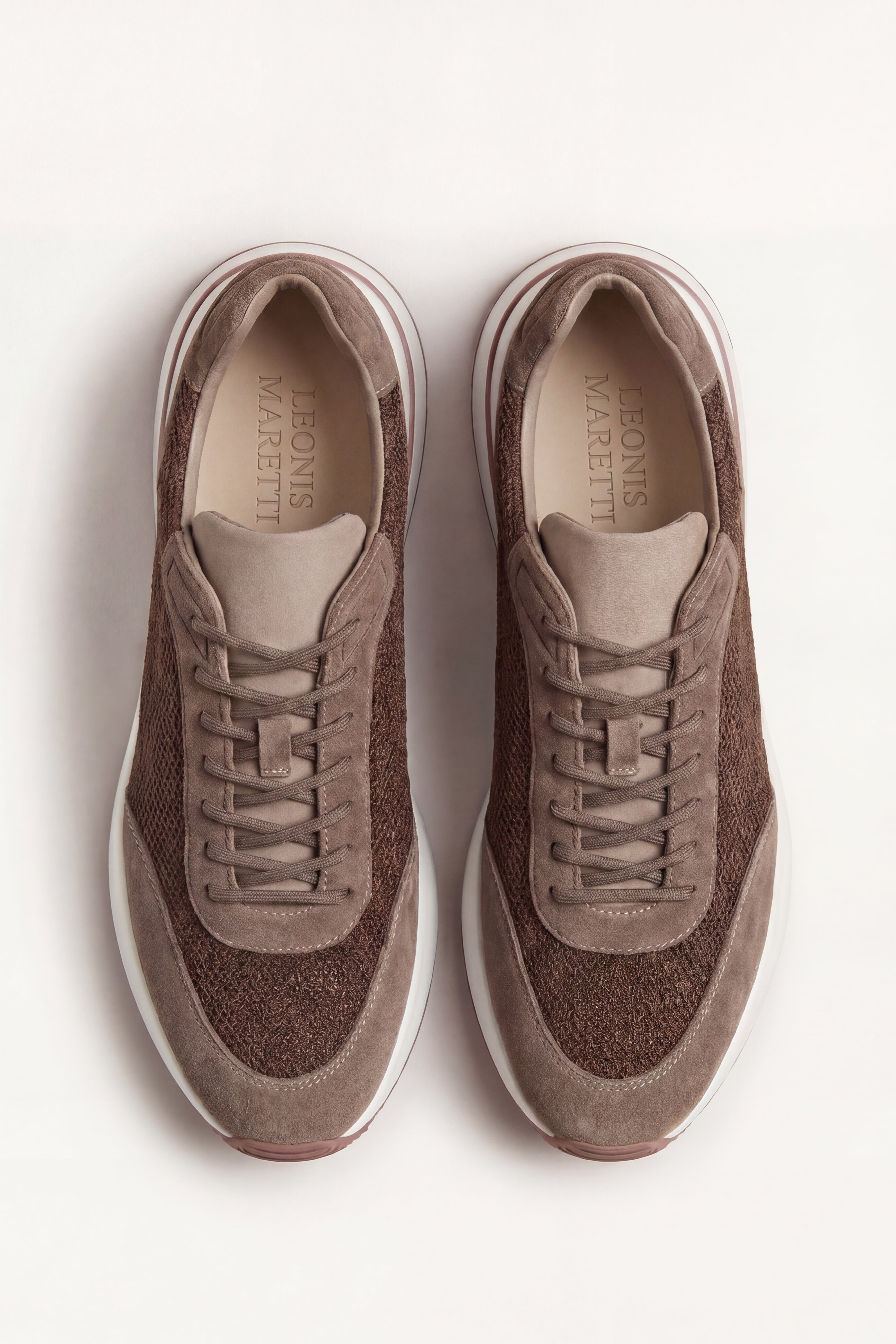 Rivaro Mesh Sneaker Dark Brown