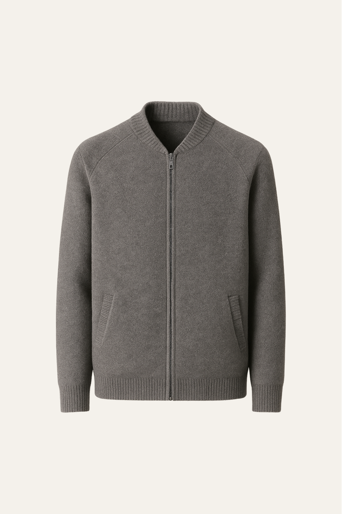 Arento Merino Cardigan Grey