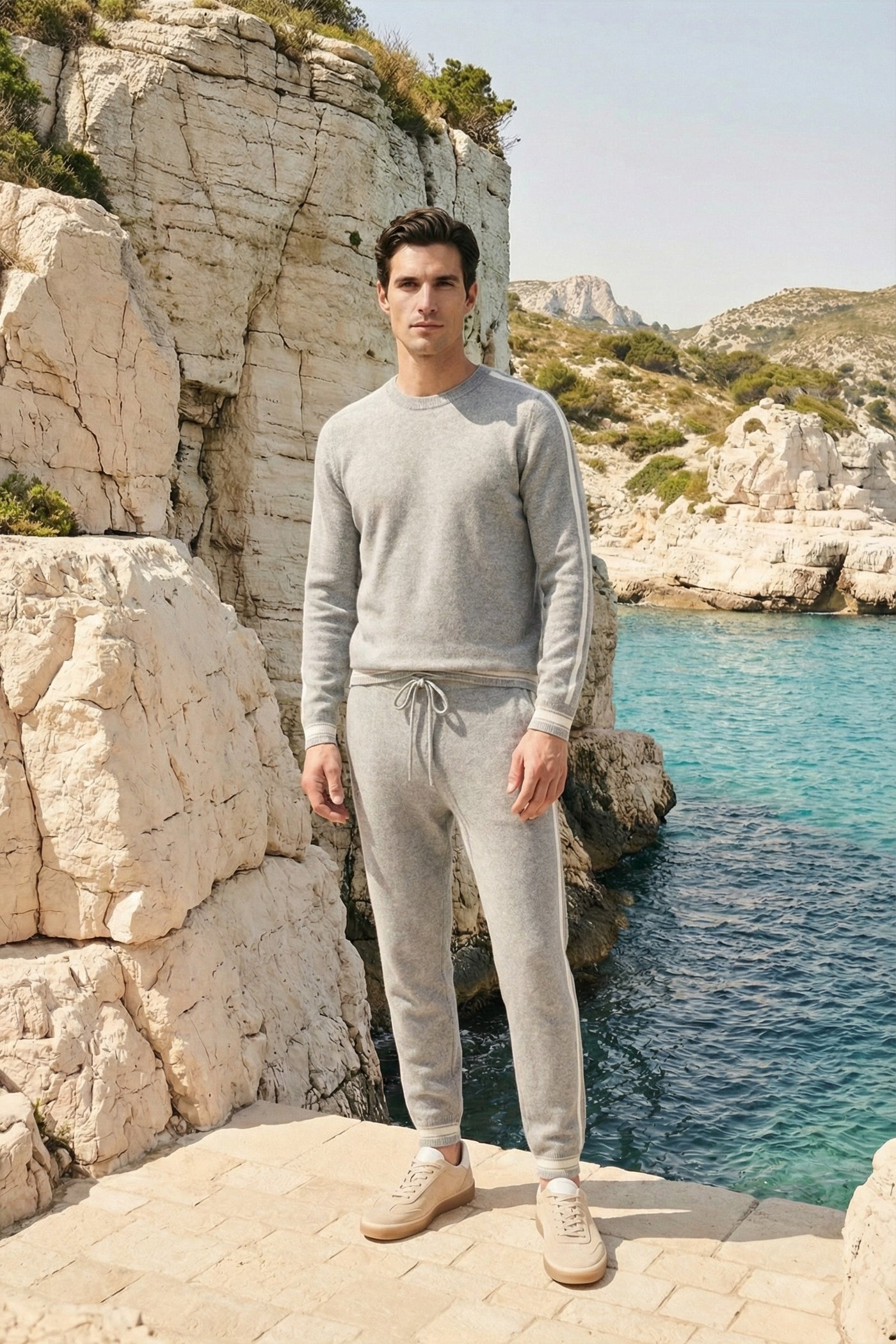 Leomar Cashmere Set Grey
