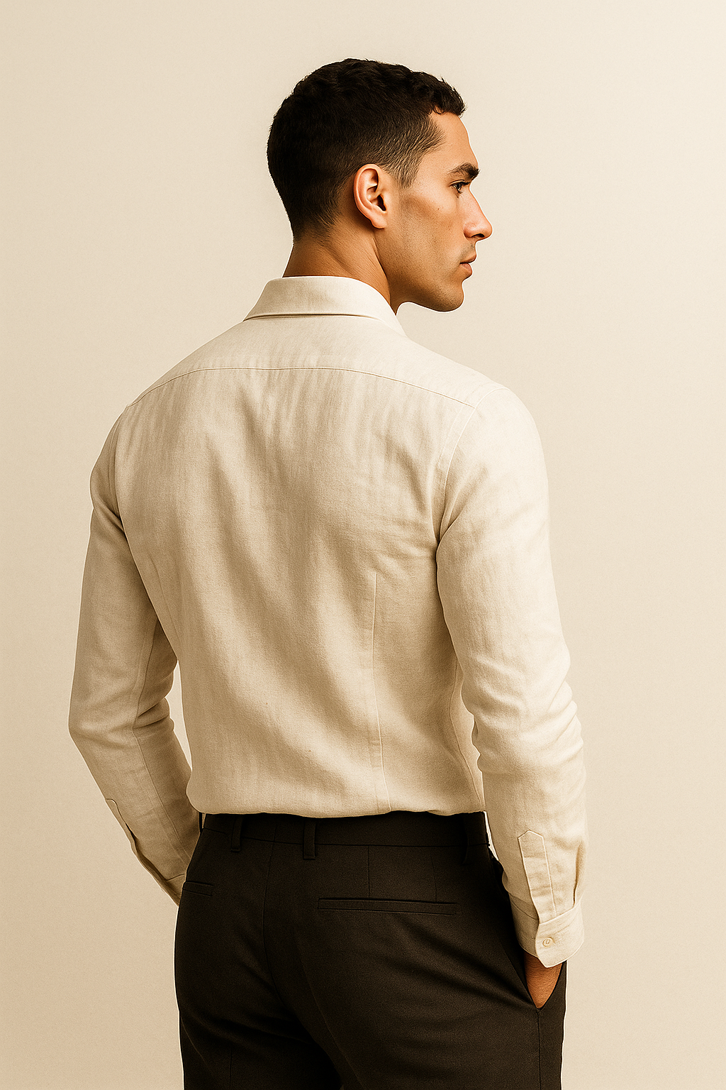 Capri Linen Shirt White