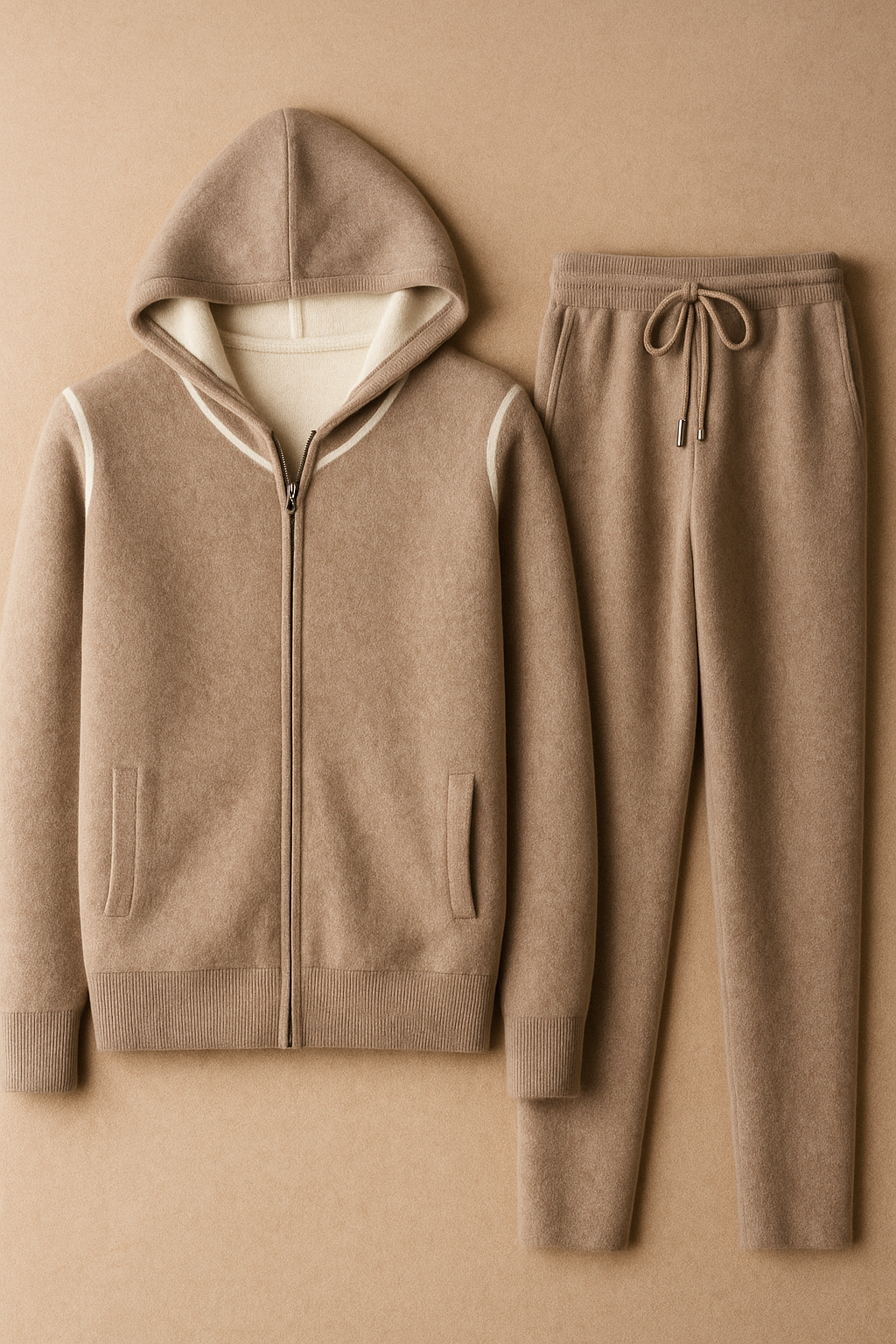 Leonis Cashmere Set Beige