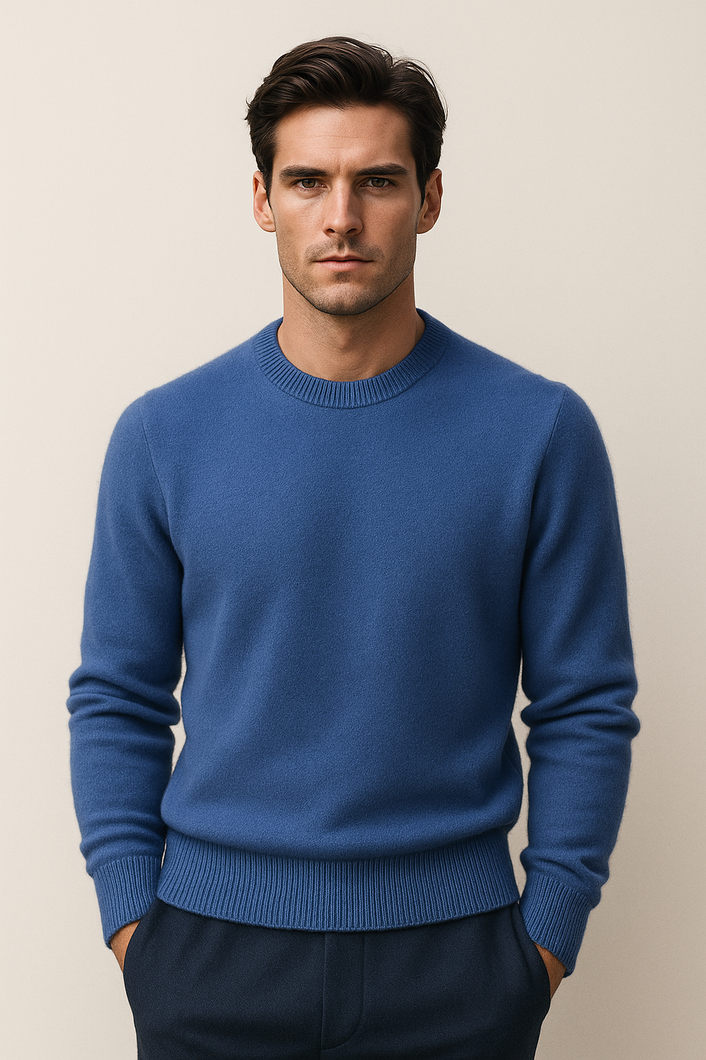 Taviani Cashmere Knit Blue