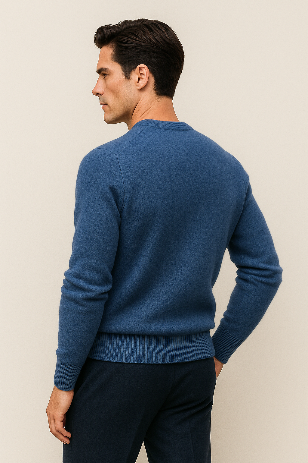 Taviani Cashmere Knit Blue