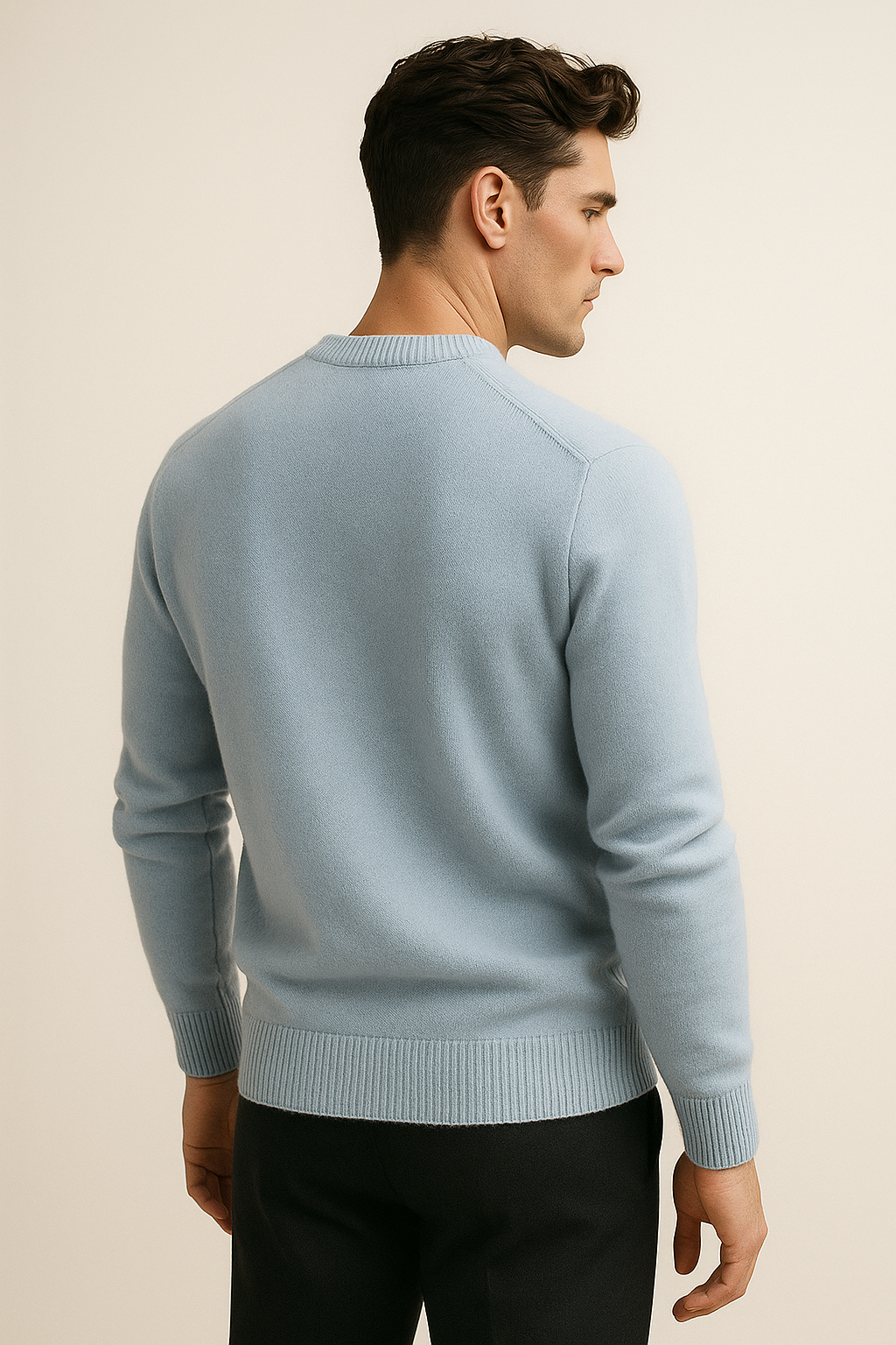Taviani Cashmere Knit Light Blue