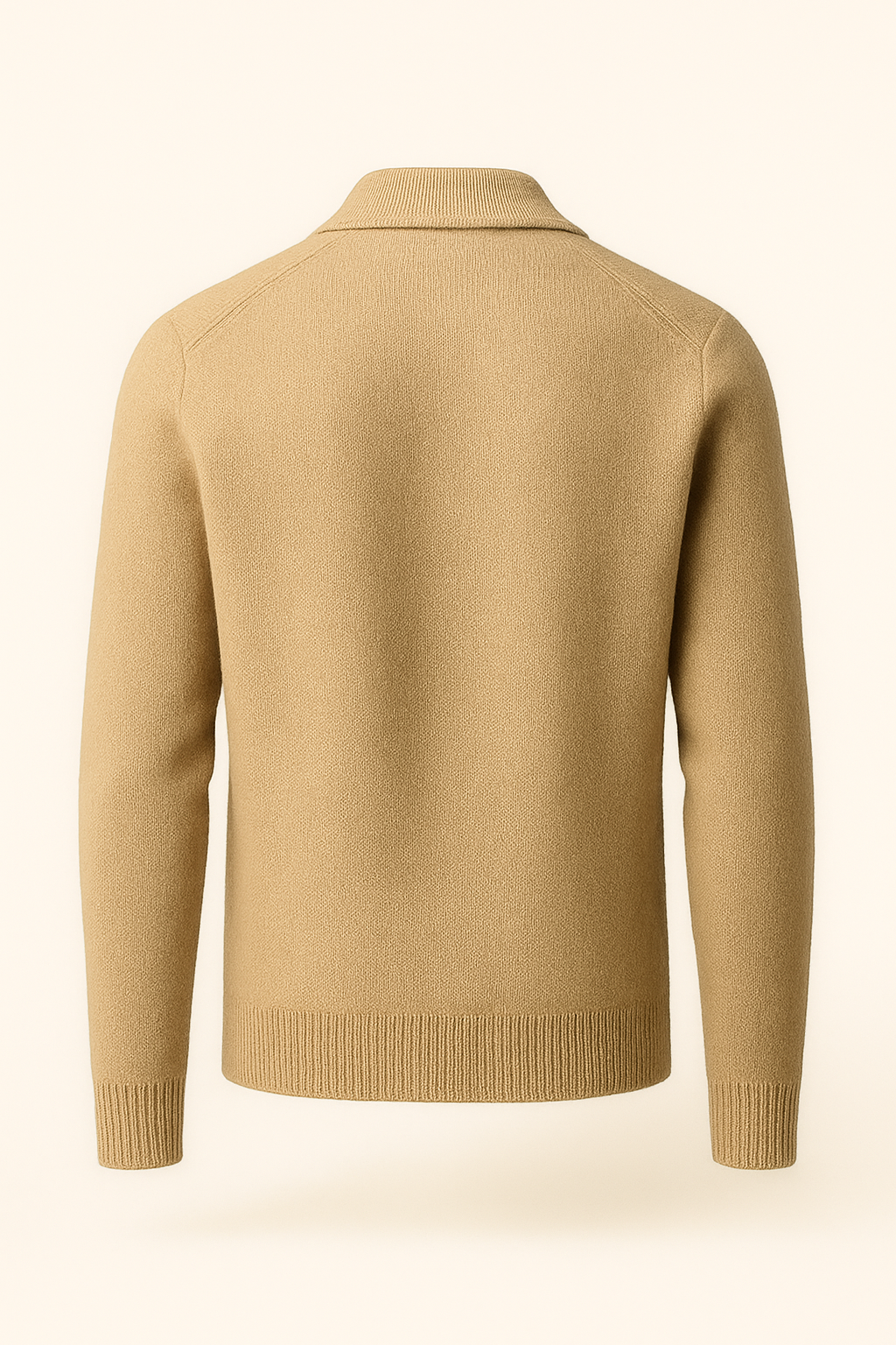 Lorenzo Cashmere Cardigan Beige