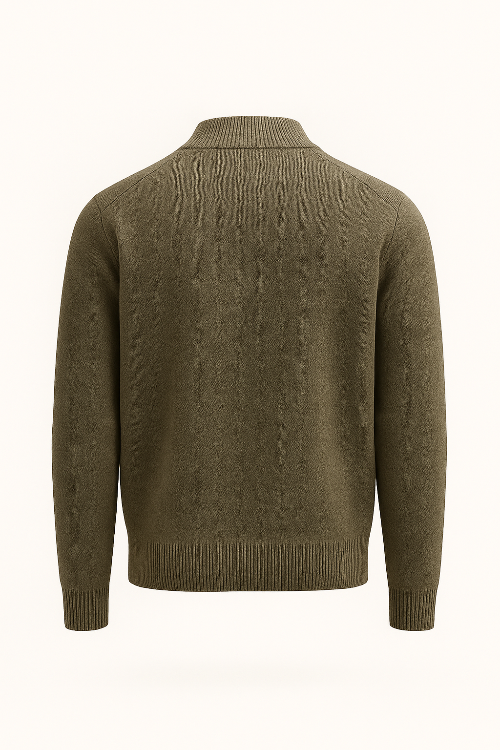 Lorenzi Cashmere Cardigan Olive